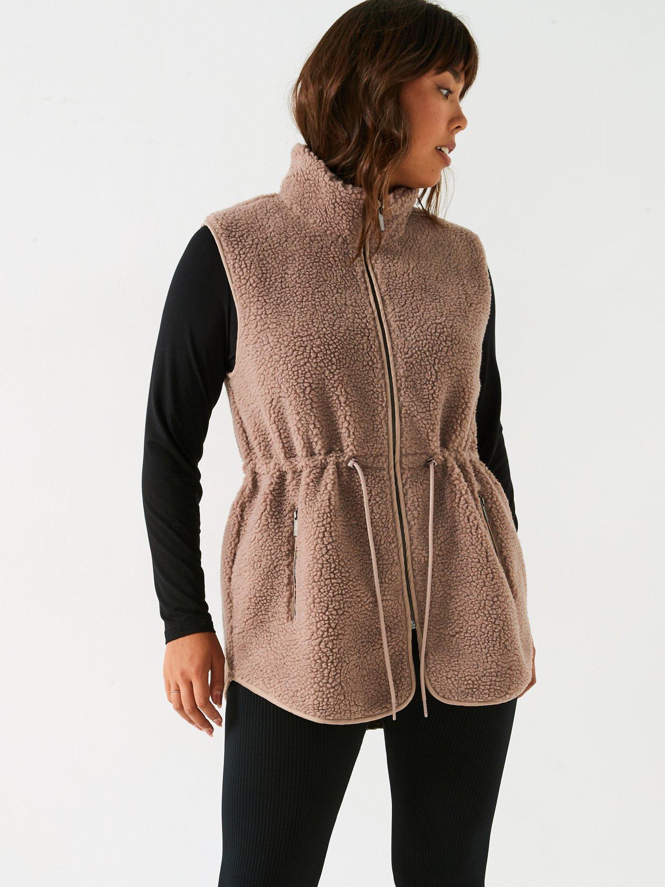 v-by-very-curve-zip-through-fleece-gilet-brown