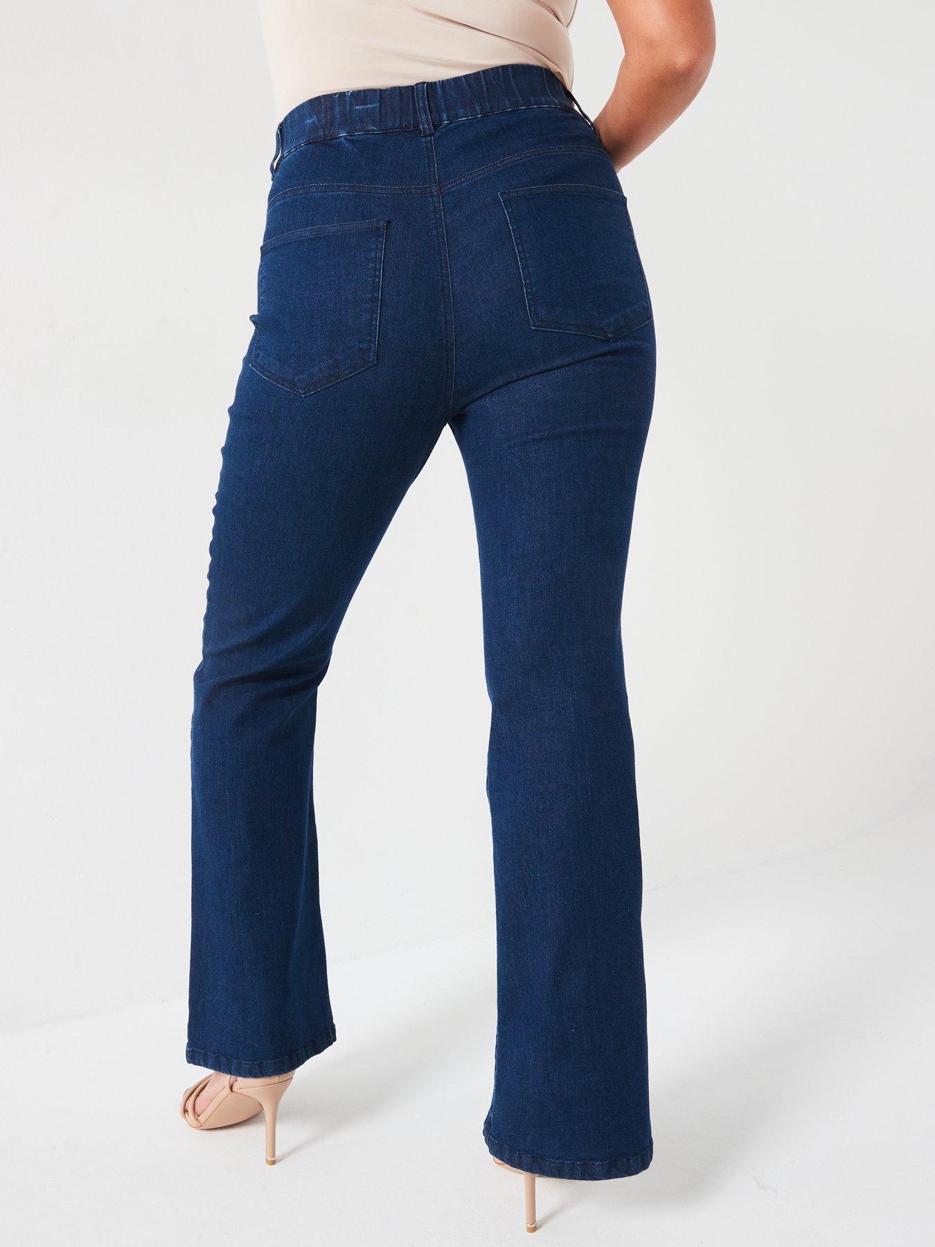 v-by-very-curve-pull-on-stretch-bootcut-jean-dark-bluestillFront