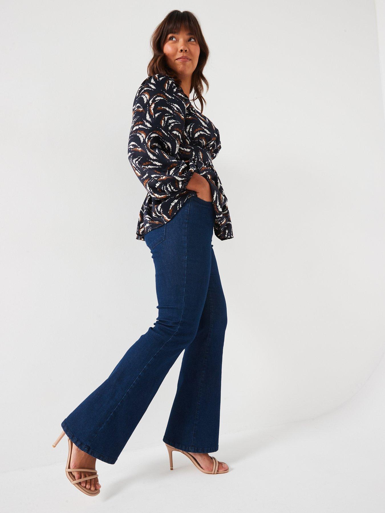 v-by-very-curve-pull-on-stretch-bootcut-jean-dark-blueback