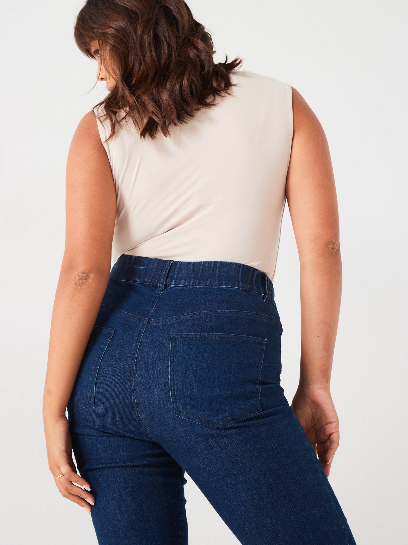 v-by-very-curve-pull-on-stretch-bootcut-jean-dark-bluedetail