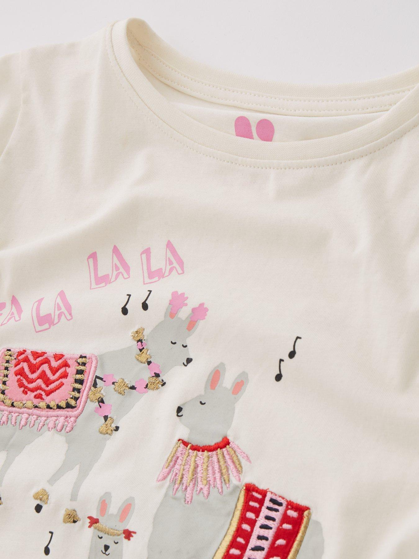 v-by-very-girls-christmas-llama-single-t-shirt-creamoutfit