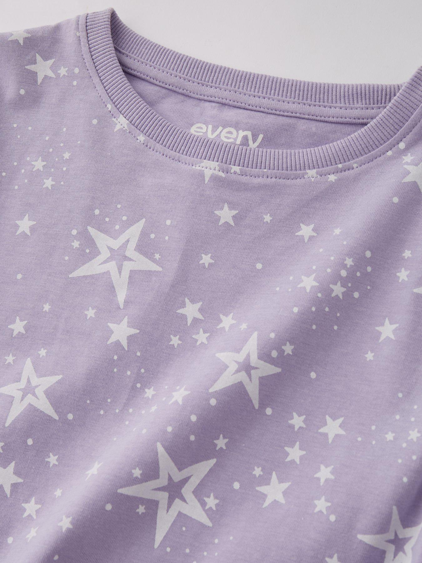 everyday-girls-star-print-pyjamadetail