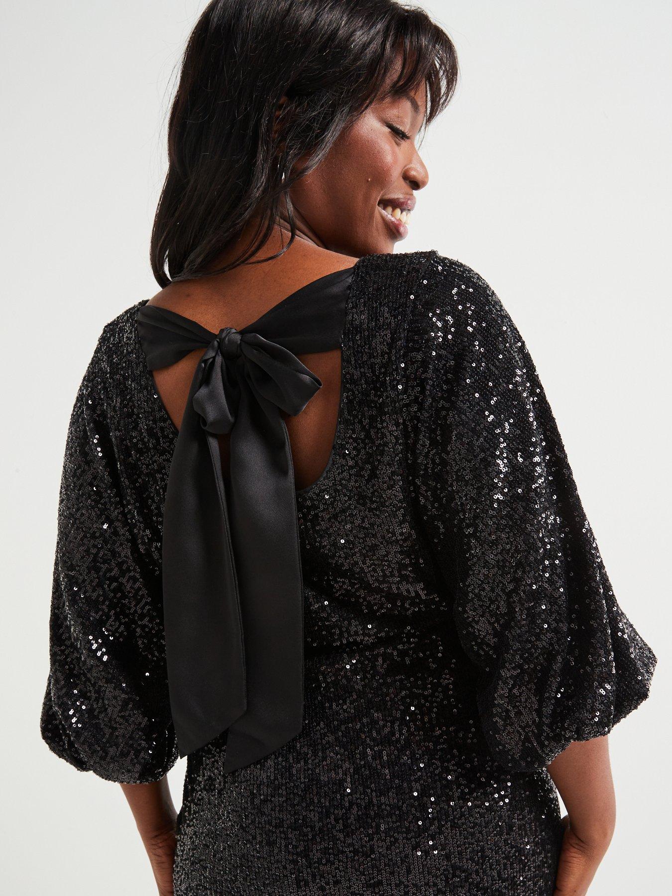 v-by-very-curve-long-sleeve-bow-back-sequin-midi-dress-blackoutfit