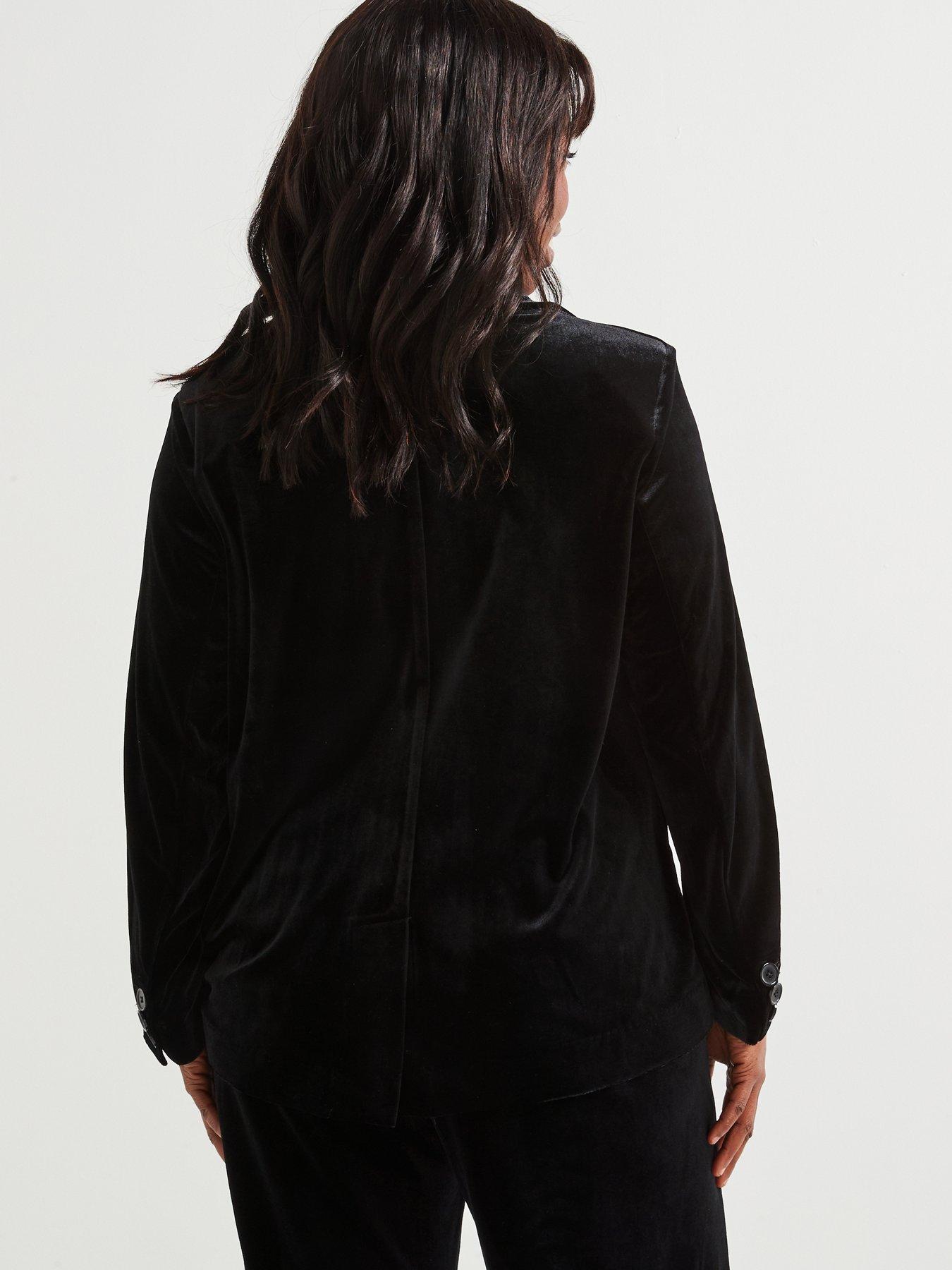 v-by-very-curve-longline-velvet-blazer-blackstillFront