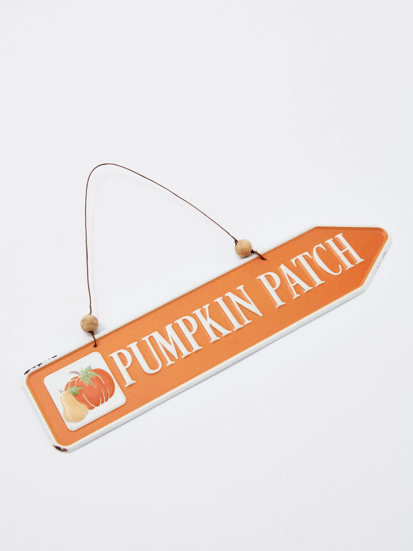 festive-metalnbsppumpkin-patch-sign-halloween-decorationback