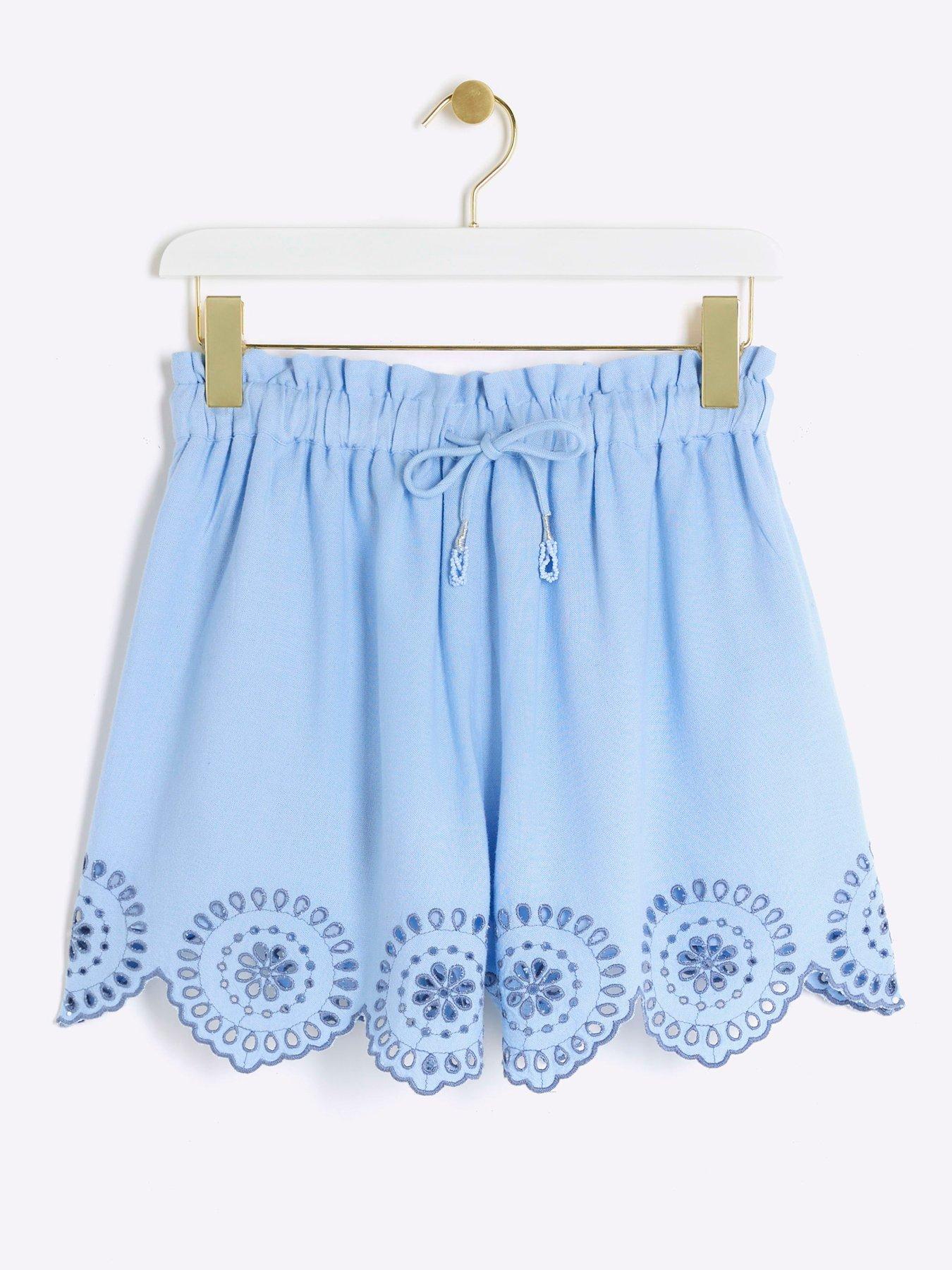 river-island-broderie-linen-short-light-bluedetail