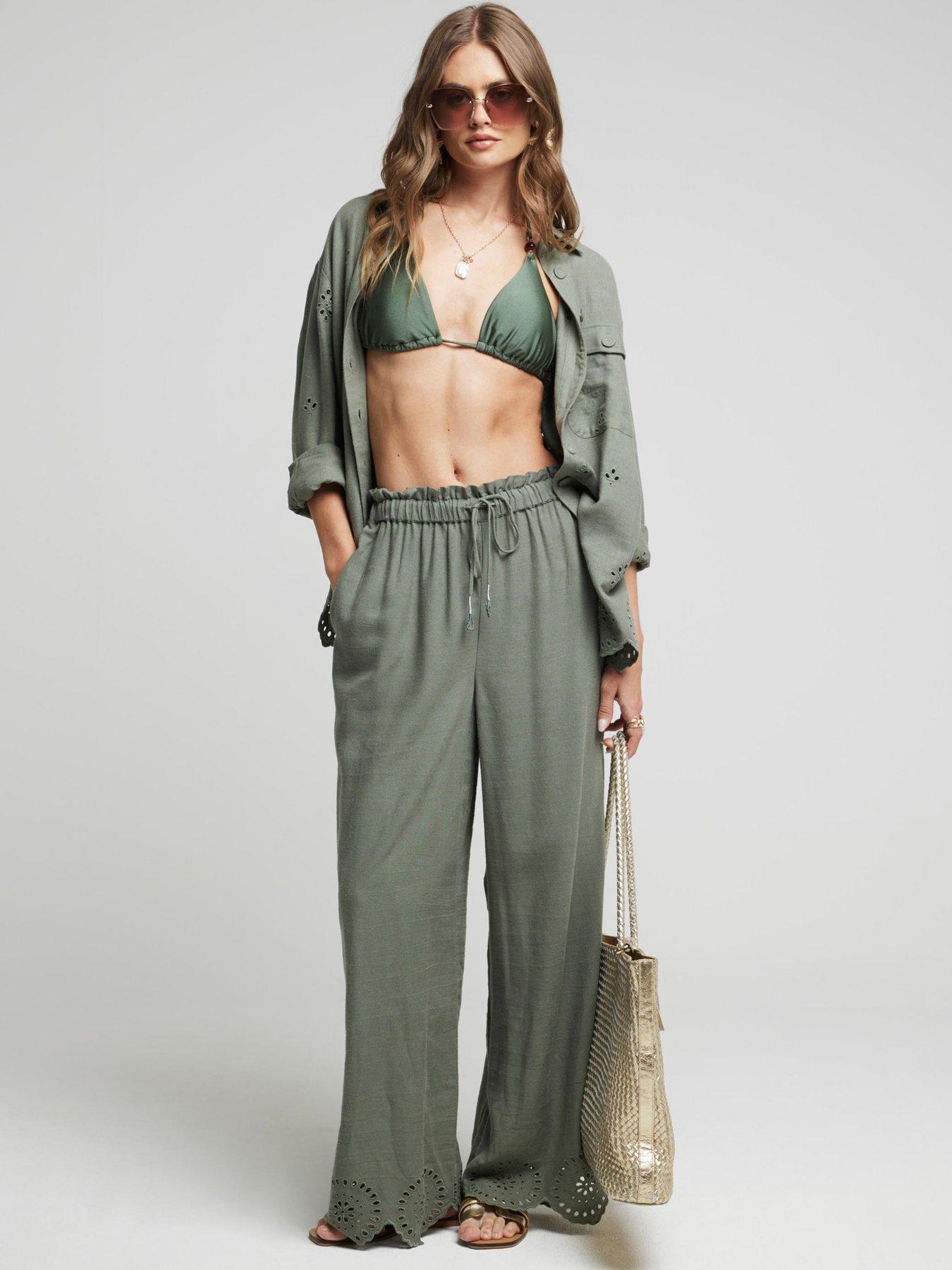 river-island-linen-broderie-trouser-khaki