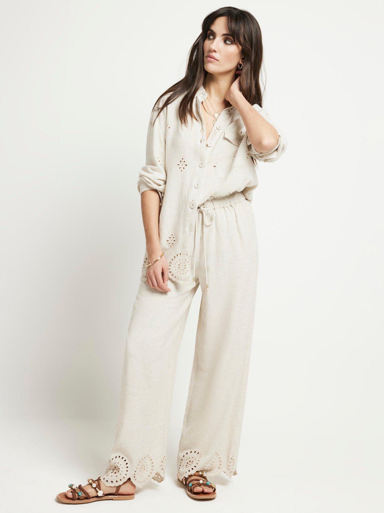 river-island-linen-broderie-trouser-light-stone