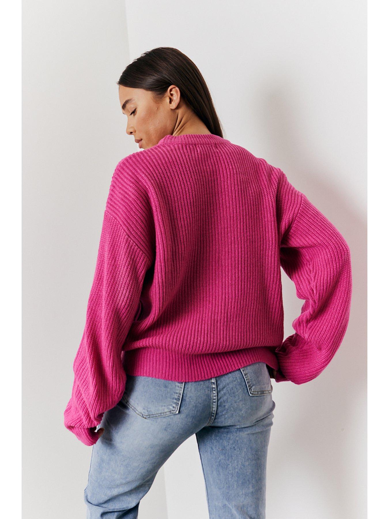 in-the-style-berry-crew-neck-knit-jumperstillFront