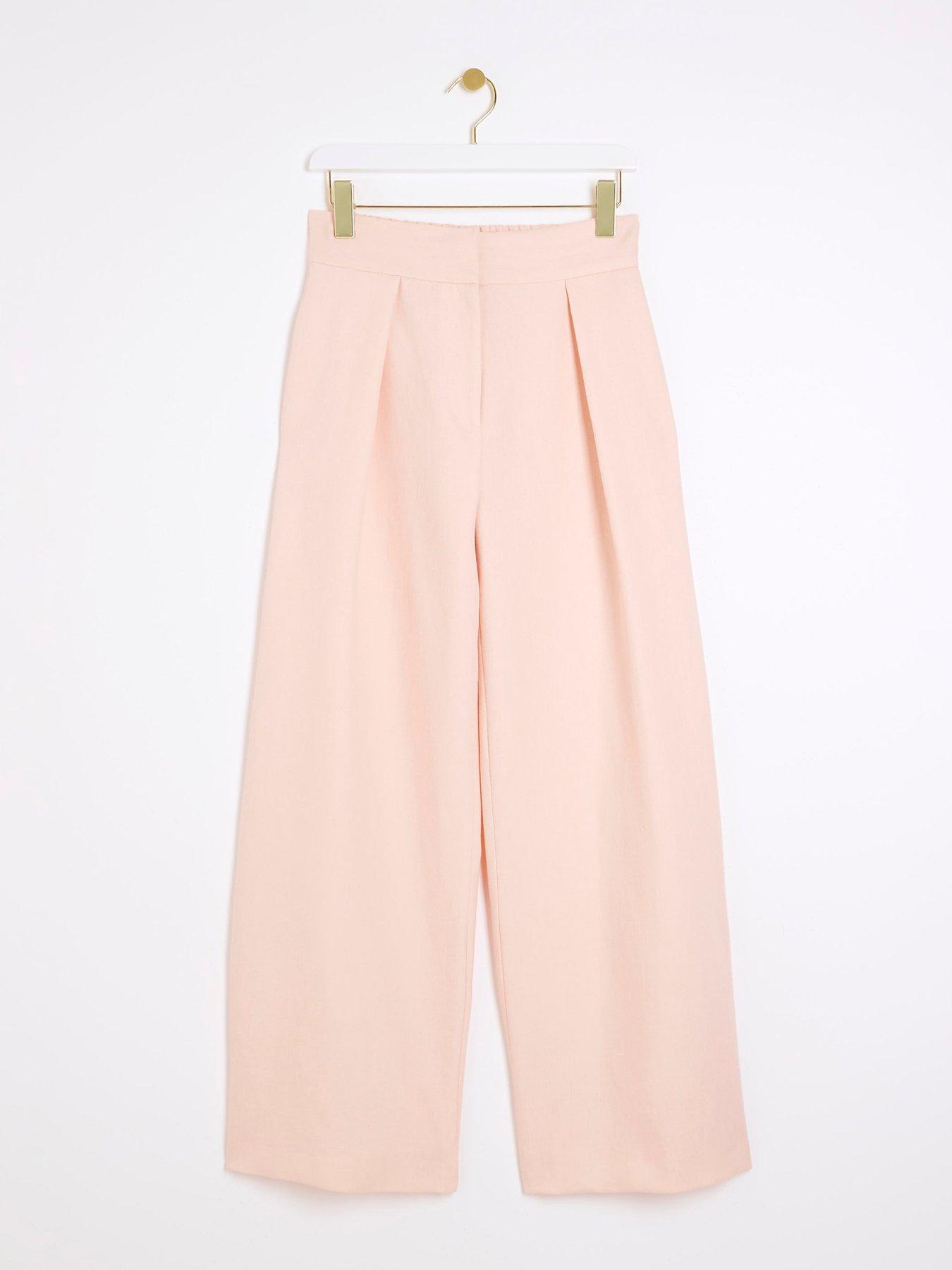 river-island-wide-leg-pleated-trouser-medium-pinkoutfit