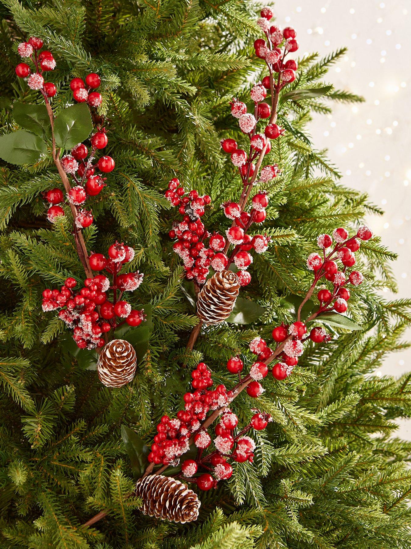 festive-set-of-3-red-berry-christmas-tree-picks