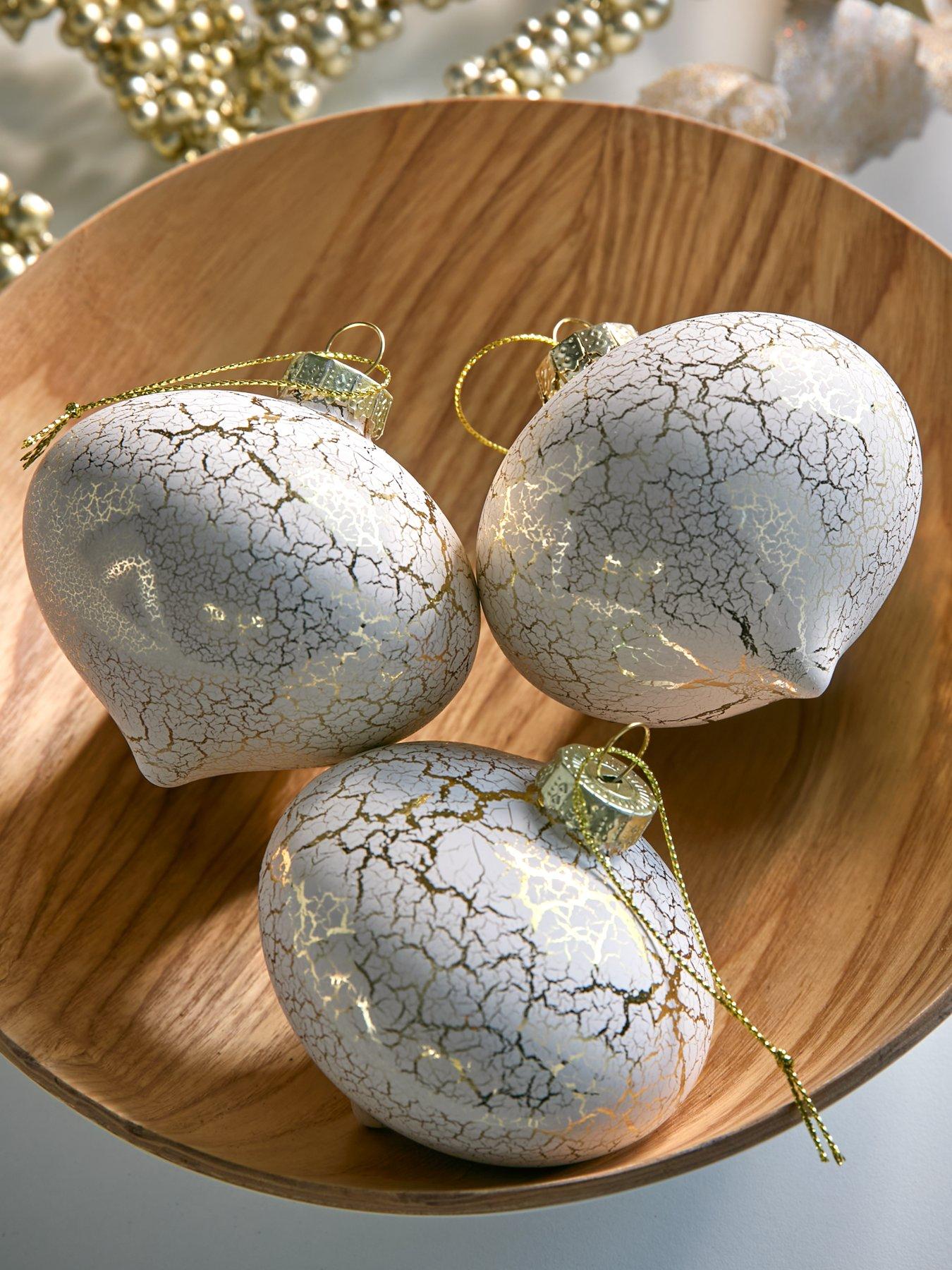 festive-set-ofnbsp3-glass-marble-effect-christmas-treenbspbaublesback