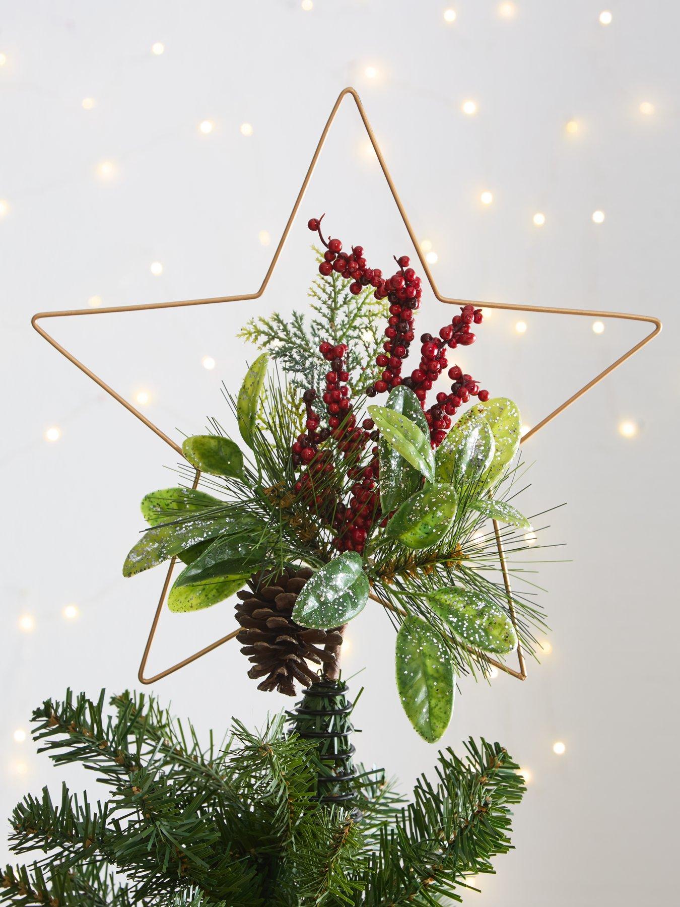 festive-star-with-foliage-christmasnbsptree-topperfront