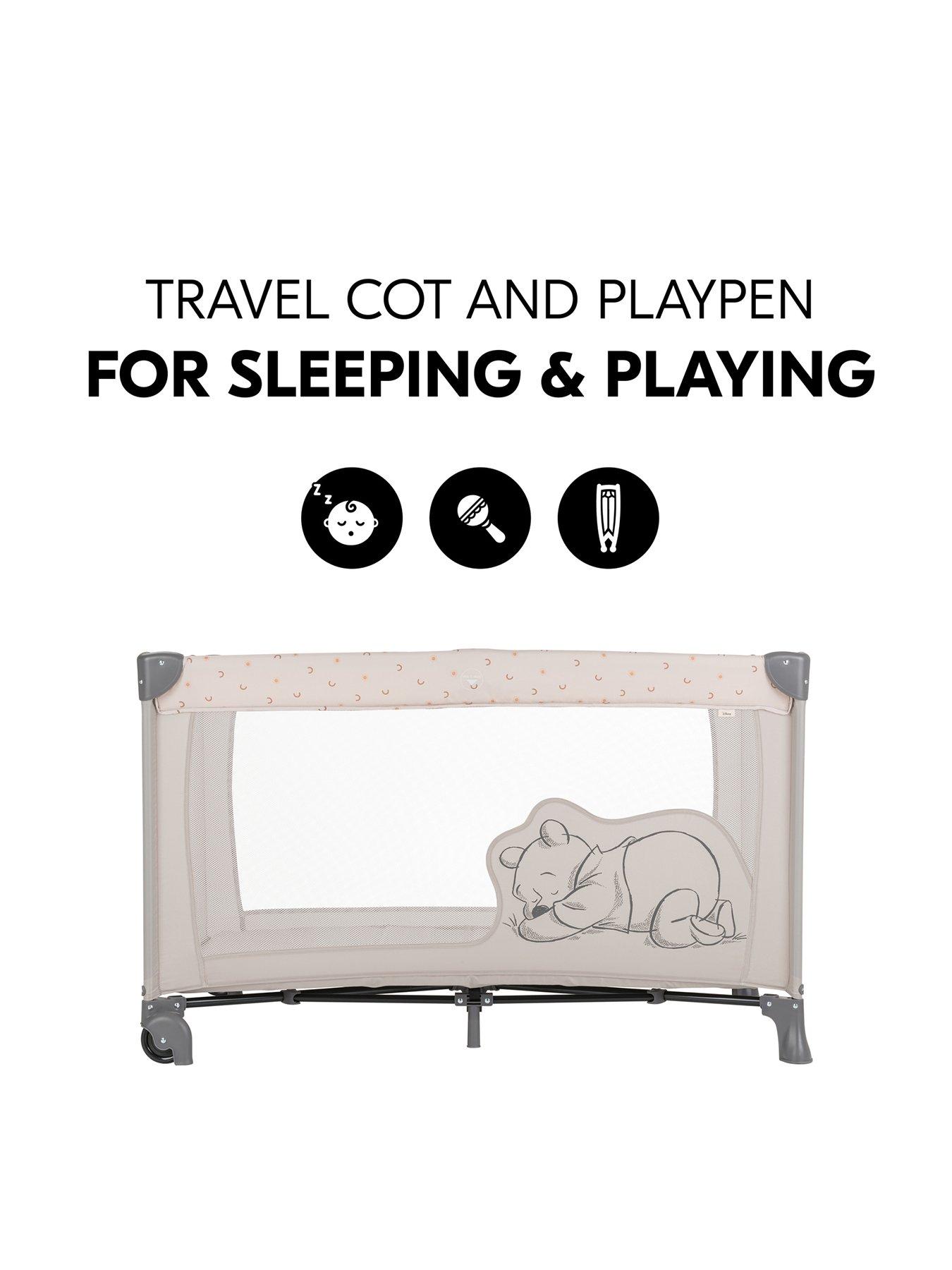 Image 3 of 7 of Hauck Dream'n Play Go Travel Cot&nbsp;- Winnie the Pooh