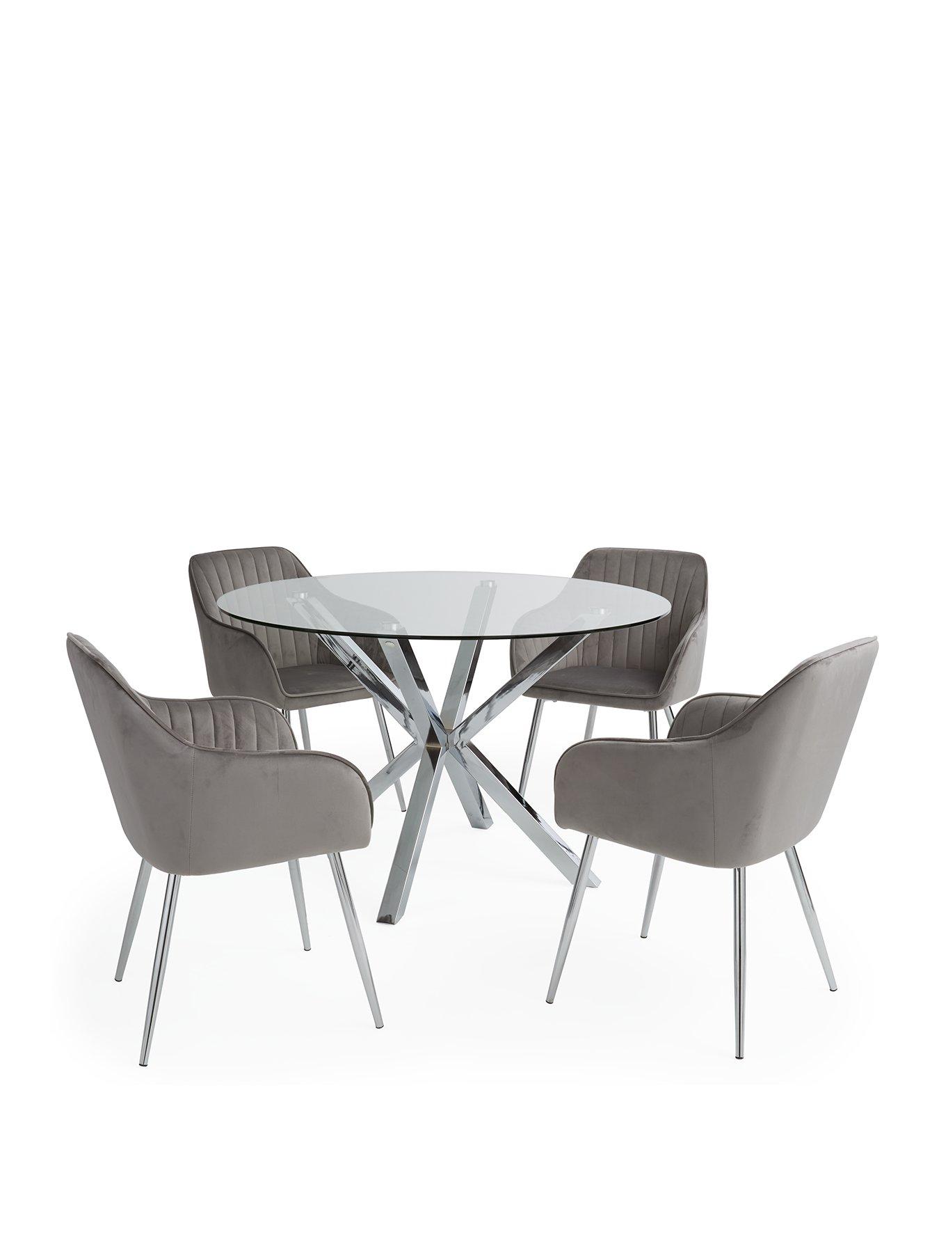 very-home-chopstick-120-cm-round-dining-table-plus-4-alisha-chairs-chromegreystillFront