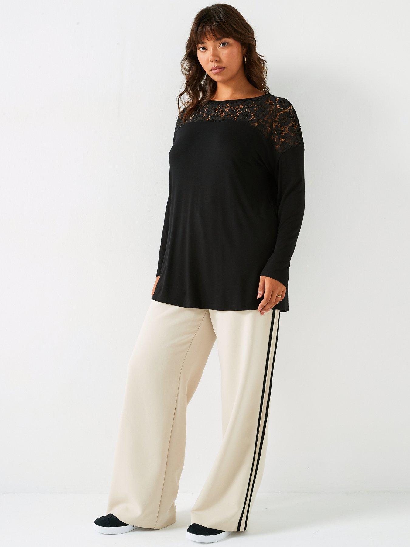 v-by-very-curve-lace-yoke-longline-top-blackback