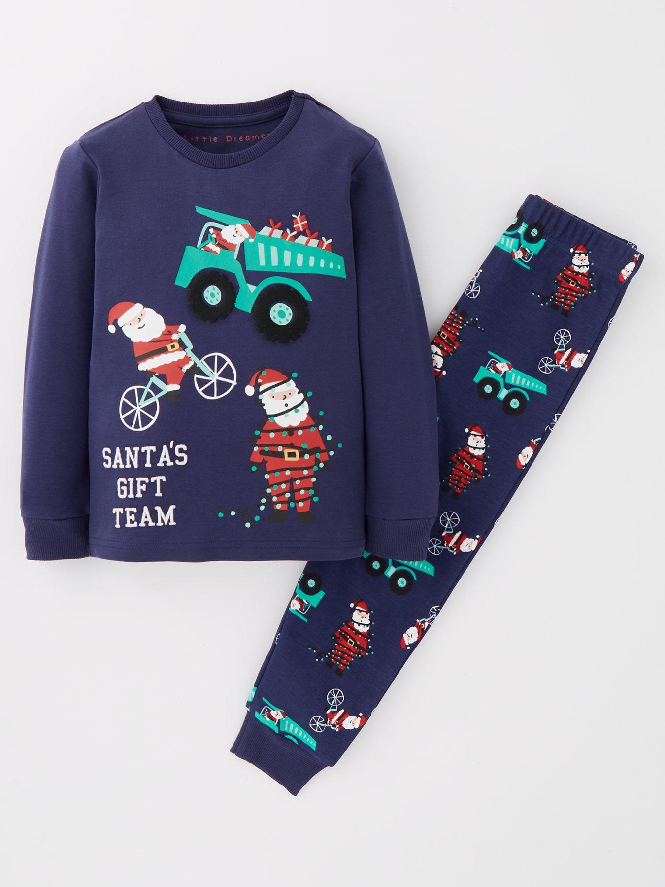 mini-v-by-very-boys-santa-and-friend-christmas-pyjama-navy