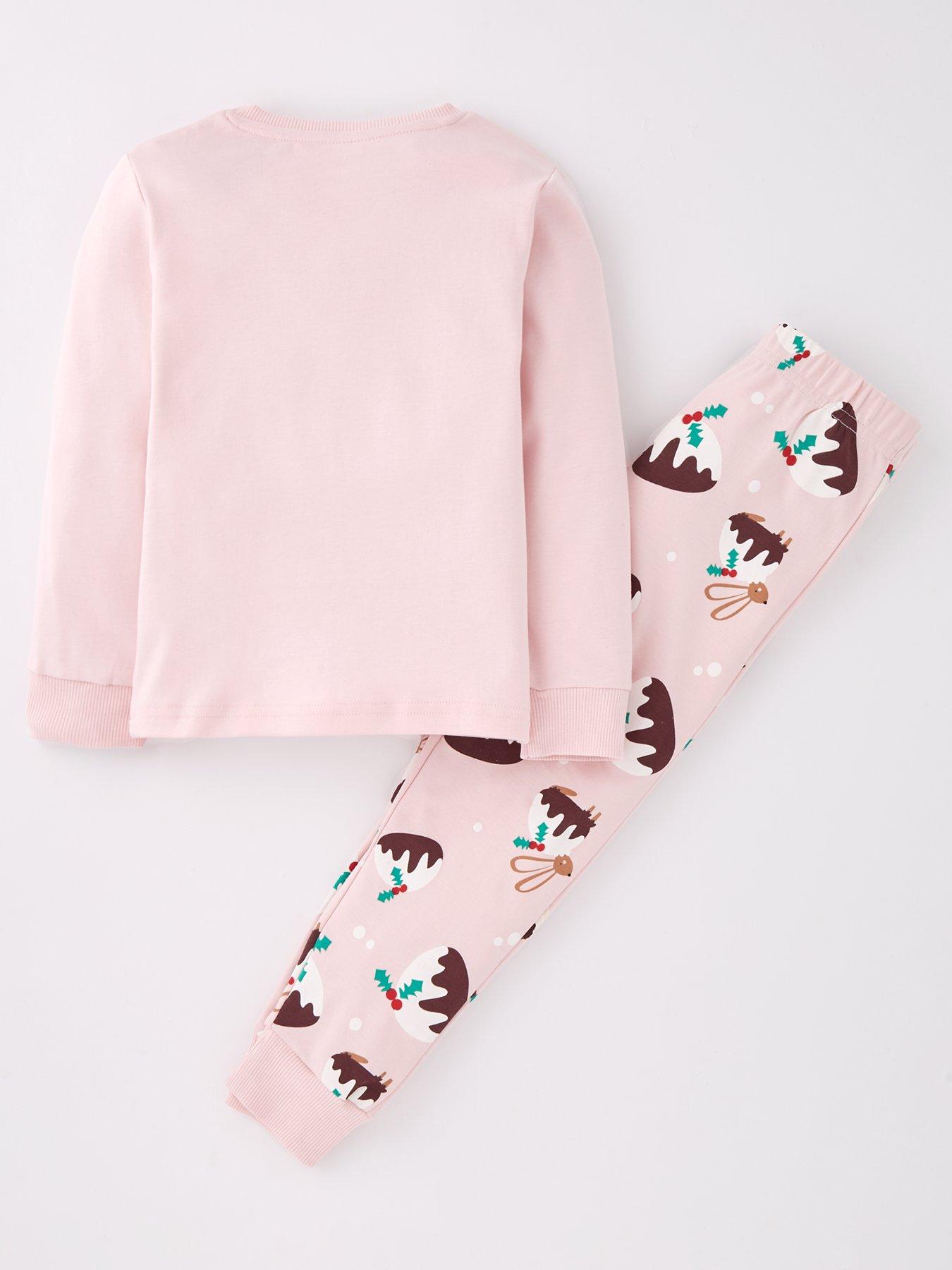 mini-v-by-very-girls-christmas-bunny-pudding-single-pyjama-pinkback