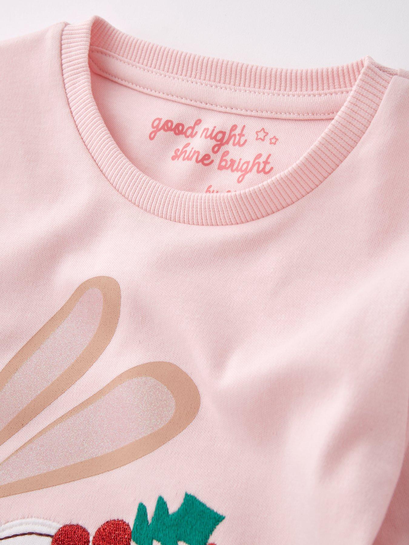 mini-v-by-very-girls-christmas-bunny-pudding-single-pyjama-pinkoutfit