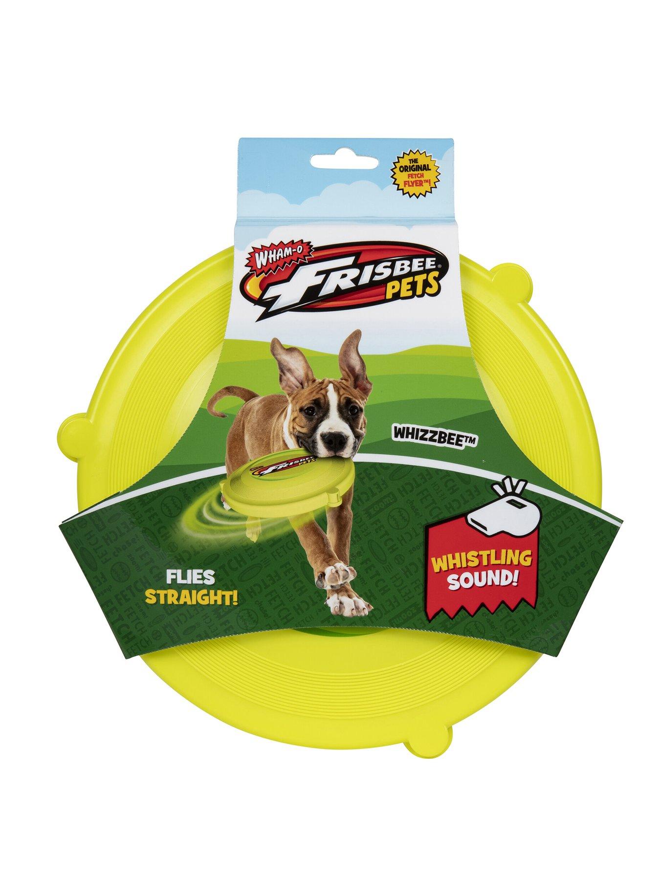 Wham-O Frisbee Whizzbee - The Original Fetch Flyer - Flying, Whistling, Floatable Disc Dog Toy in One Colour