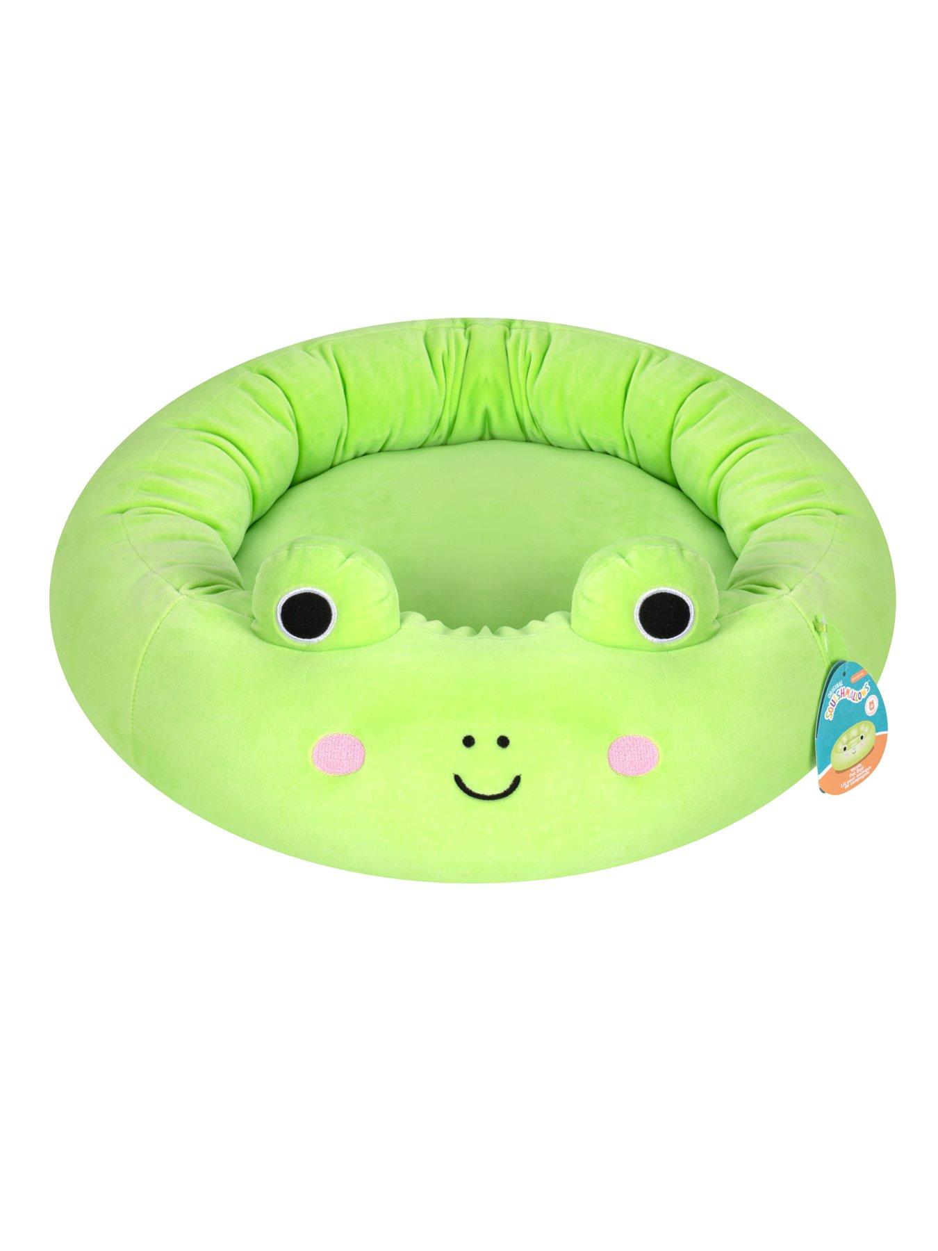Image 3 of 7 of Squishmallows 20-Inch Wendy Frog Pet Bed - Small Ultrasoft Original Squishmallows Plush Pet Bed