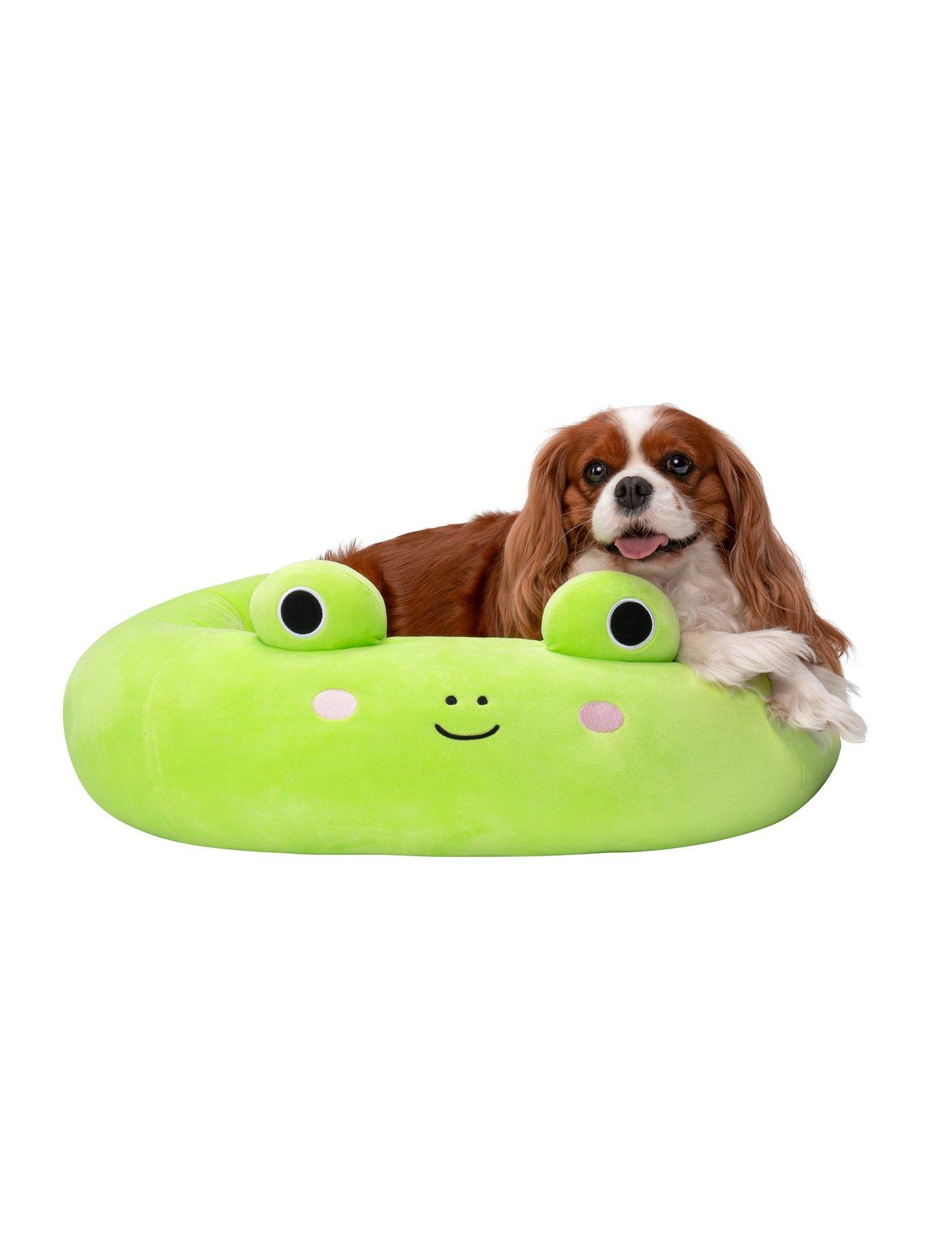 Image 5 of 7 of Squishmallows 20-Inch Wendy Frog Pet Bed - Small Ultrasoft Original Squishmallows Plush Pet Bed