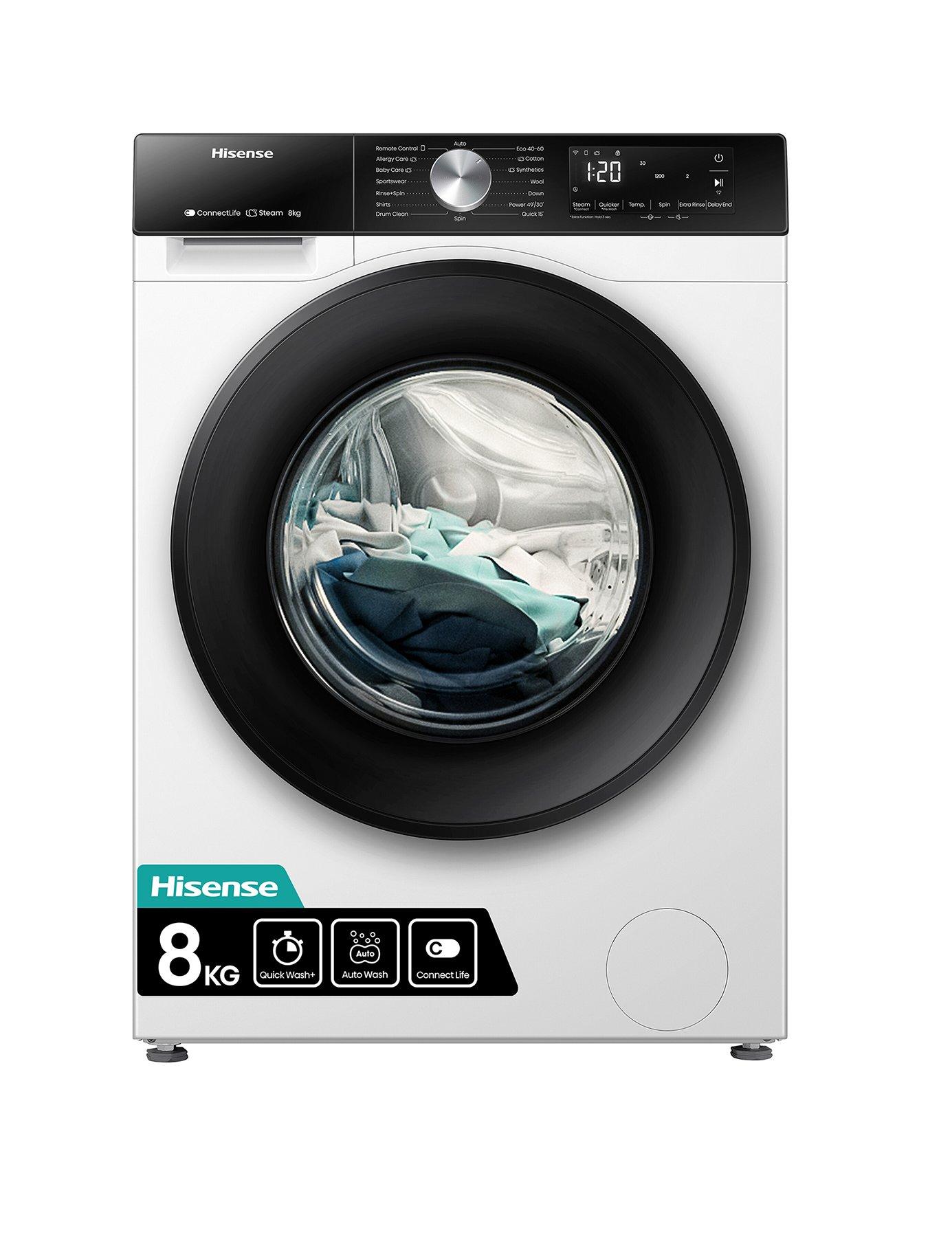 hisense-3s-series-wf3s8043bw-8kg-1400-spin-steam-washing-machine-white-a-rated