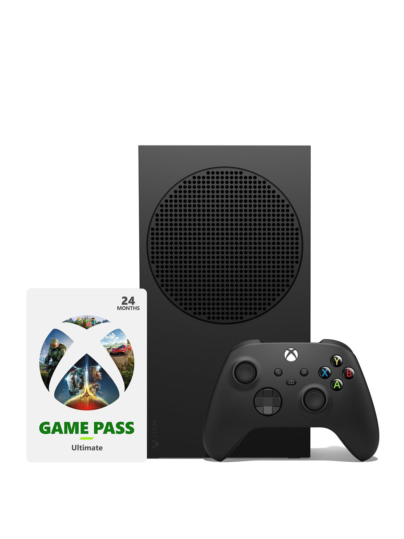 xbox-series-s-the-ultimate-gamer-bundle-console-1tb-carbon-black-24-month-ultimate-game-passstillFront