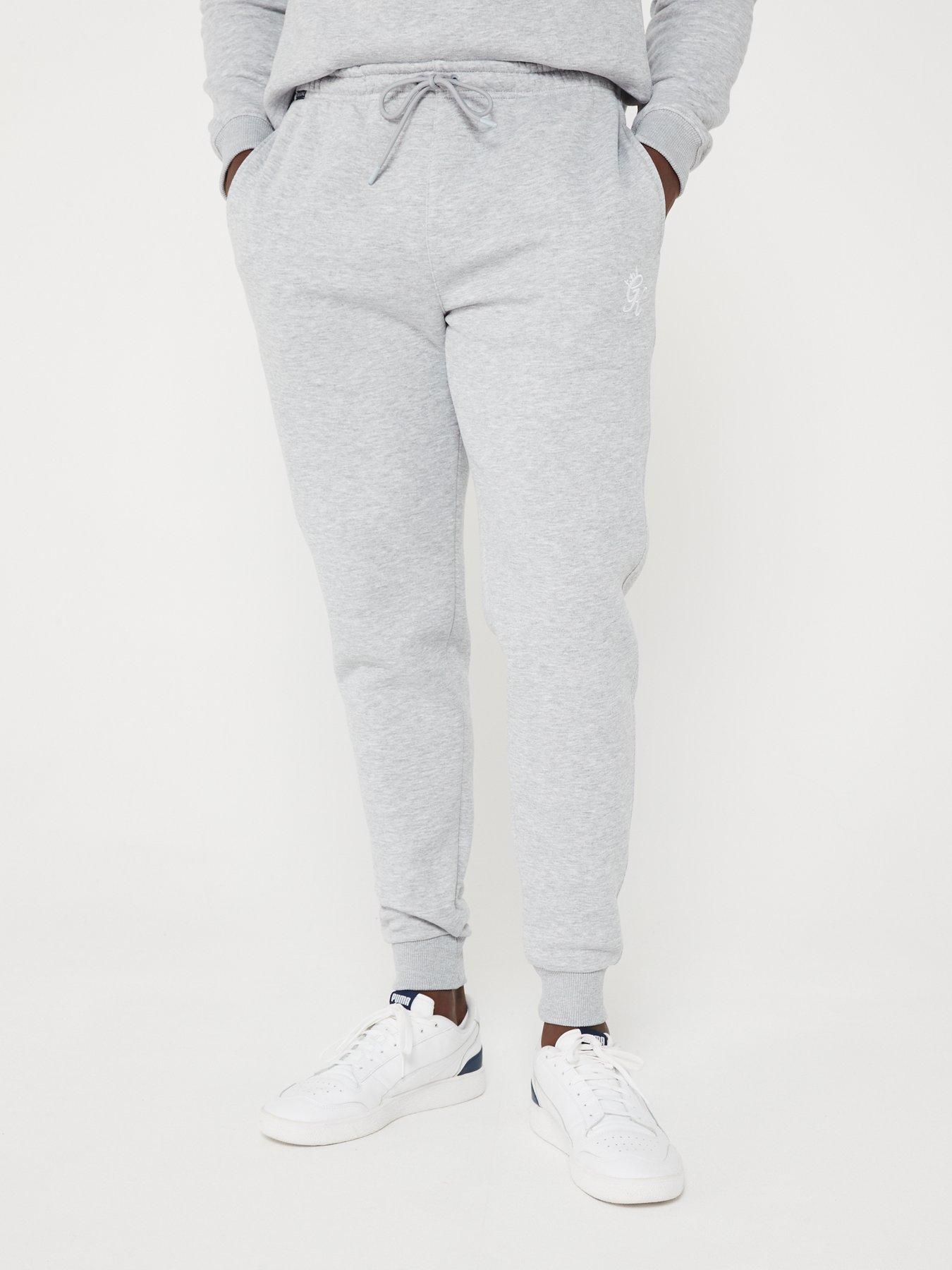 Gym King Mens Fundamental Fleece Jogger Grey Very Ireland