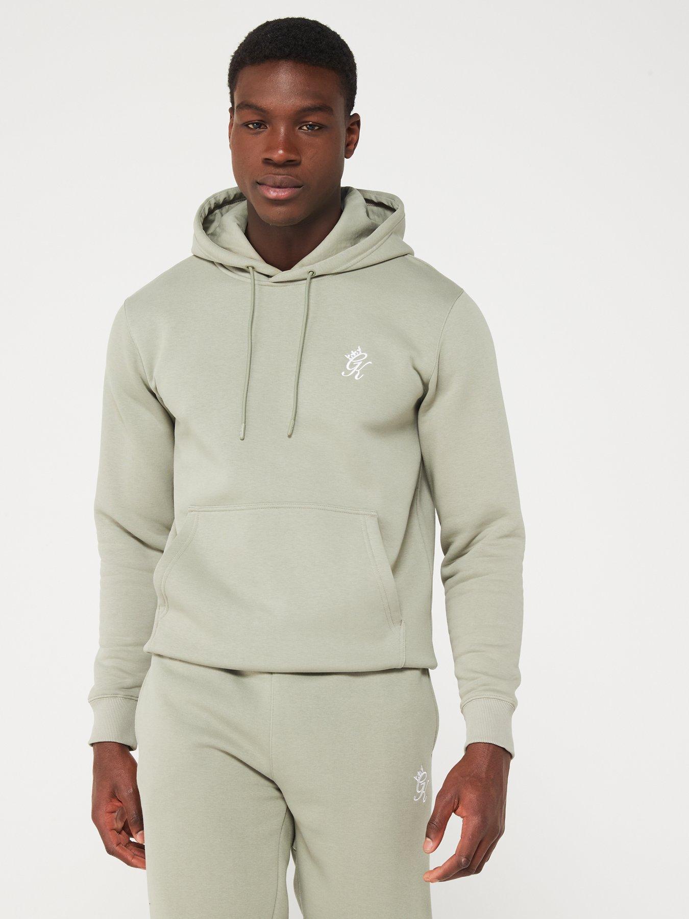 Gym king khaki hoodie on sale