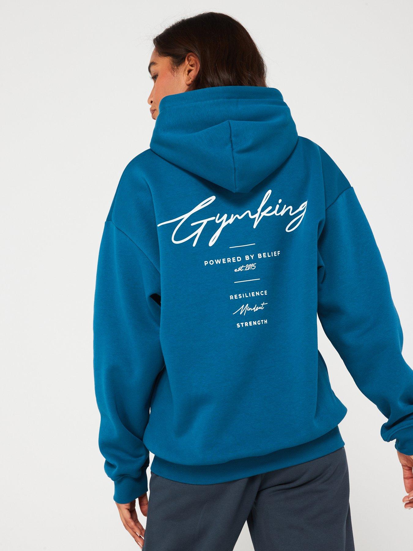 gym-king-womens-reset-oversized-hood-tealstillFront