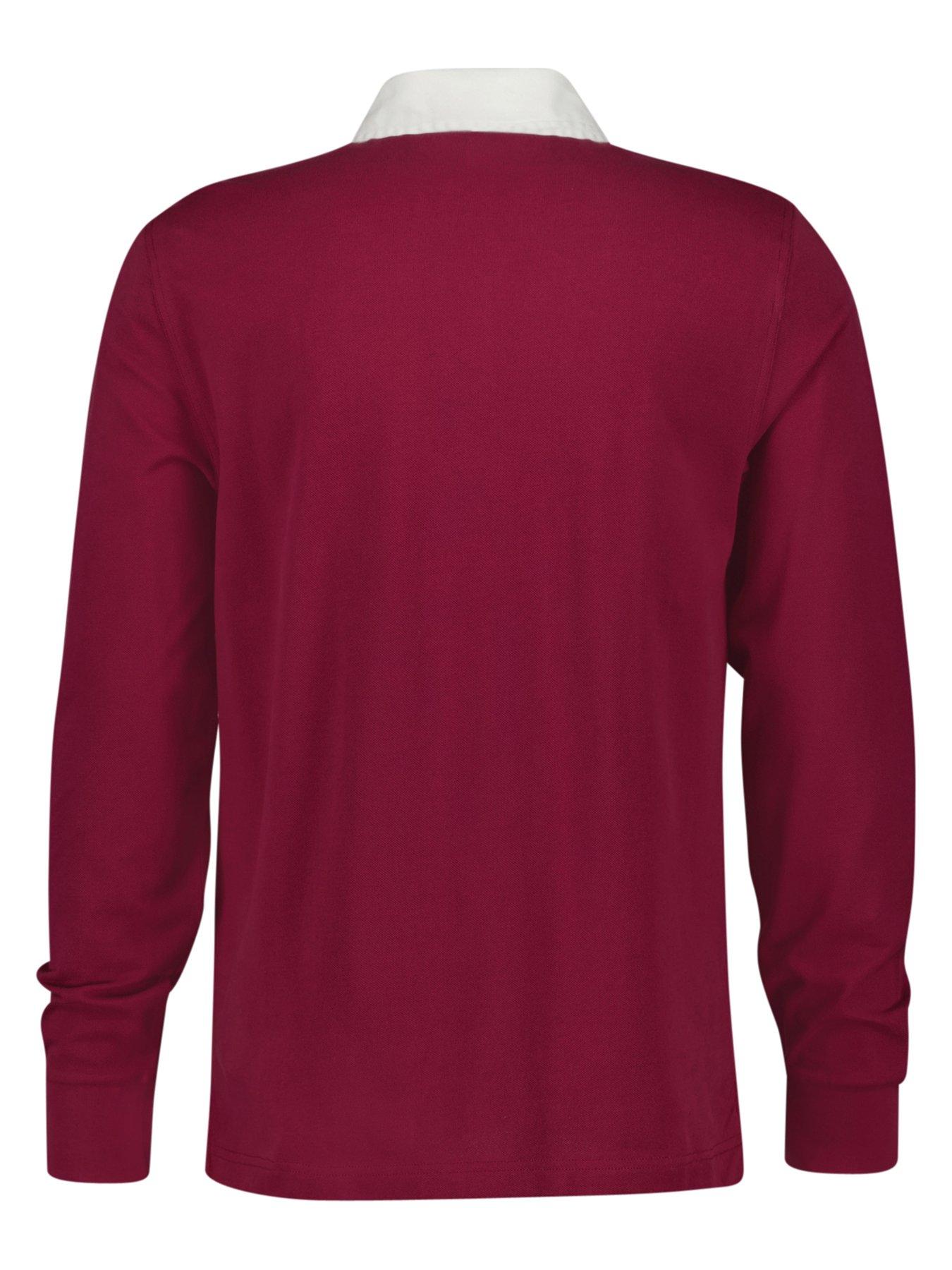 gant-gant-reg-shield-pique-rugger-long-sleeve-polo-shirt-dark-redstillFront