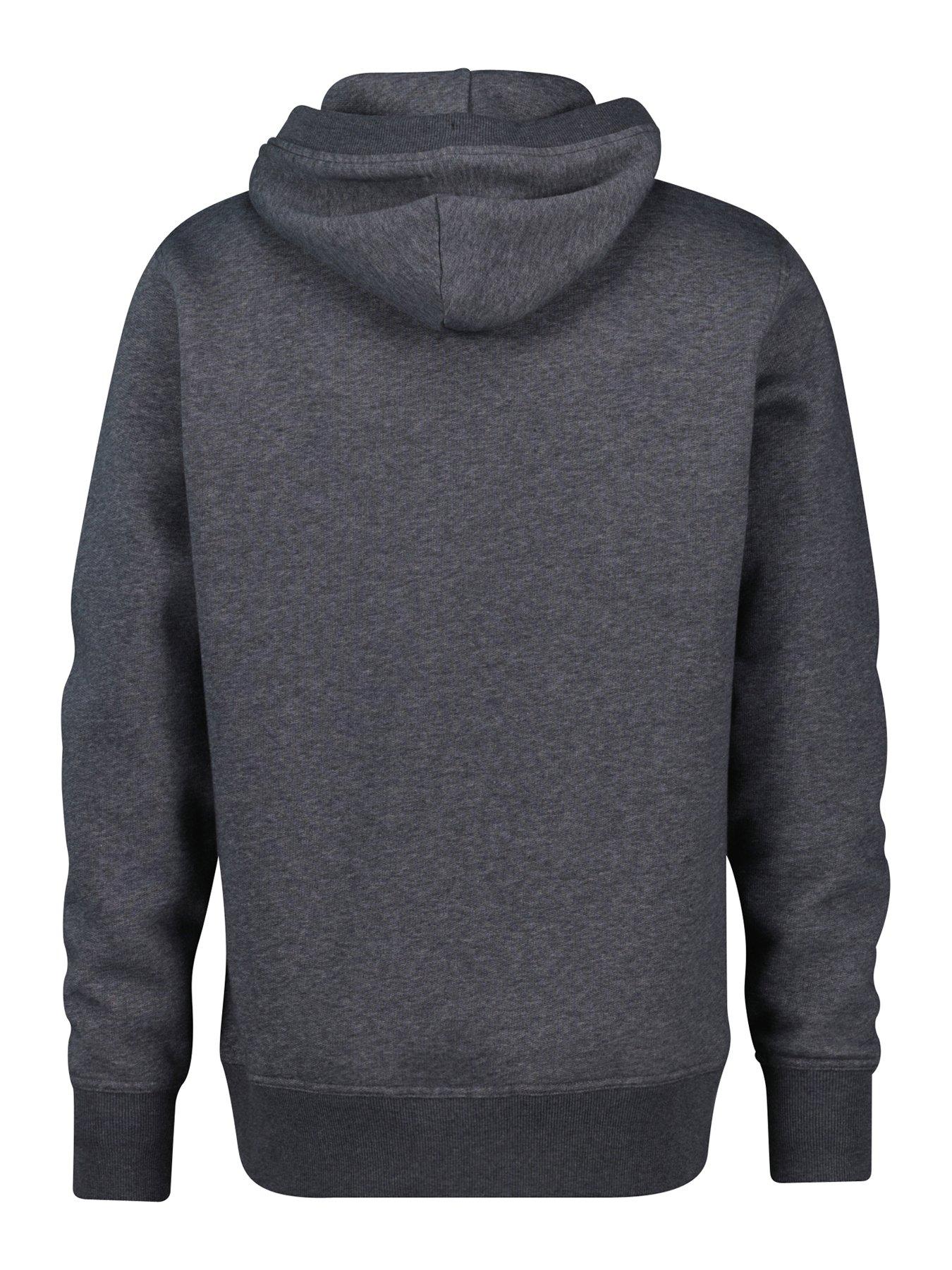 gant-gant-logo-overhead-hoodie-dark-greystillFront