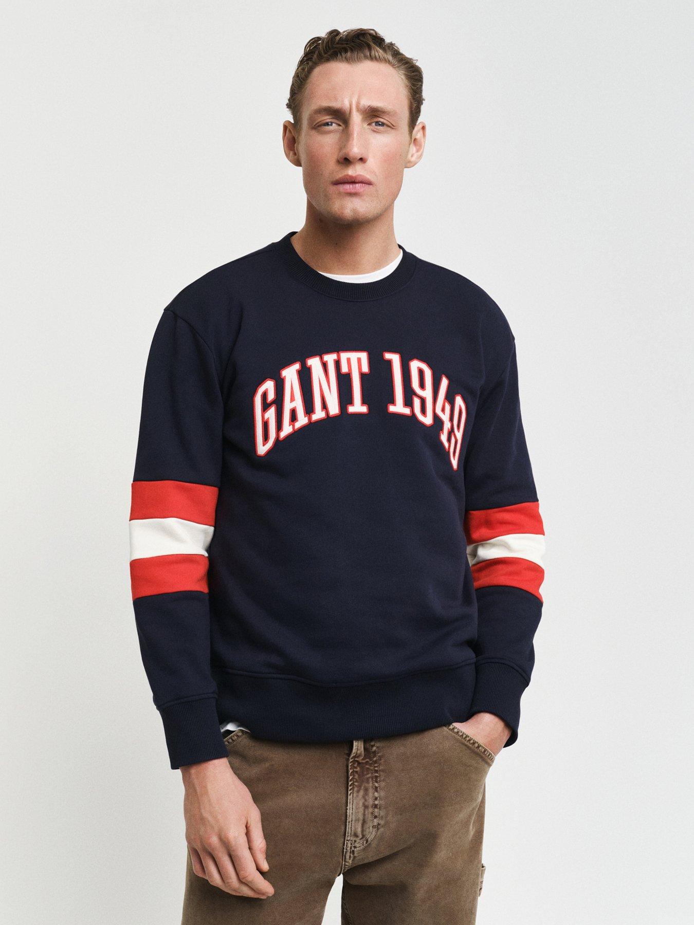 gant-gant-chest-logo-stripe-crew-sweat-navy