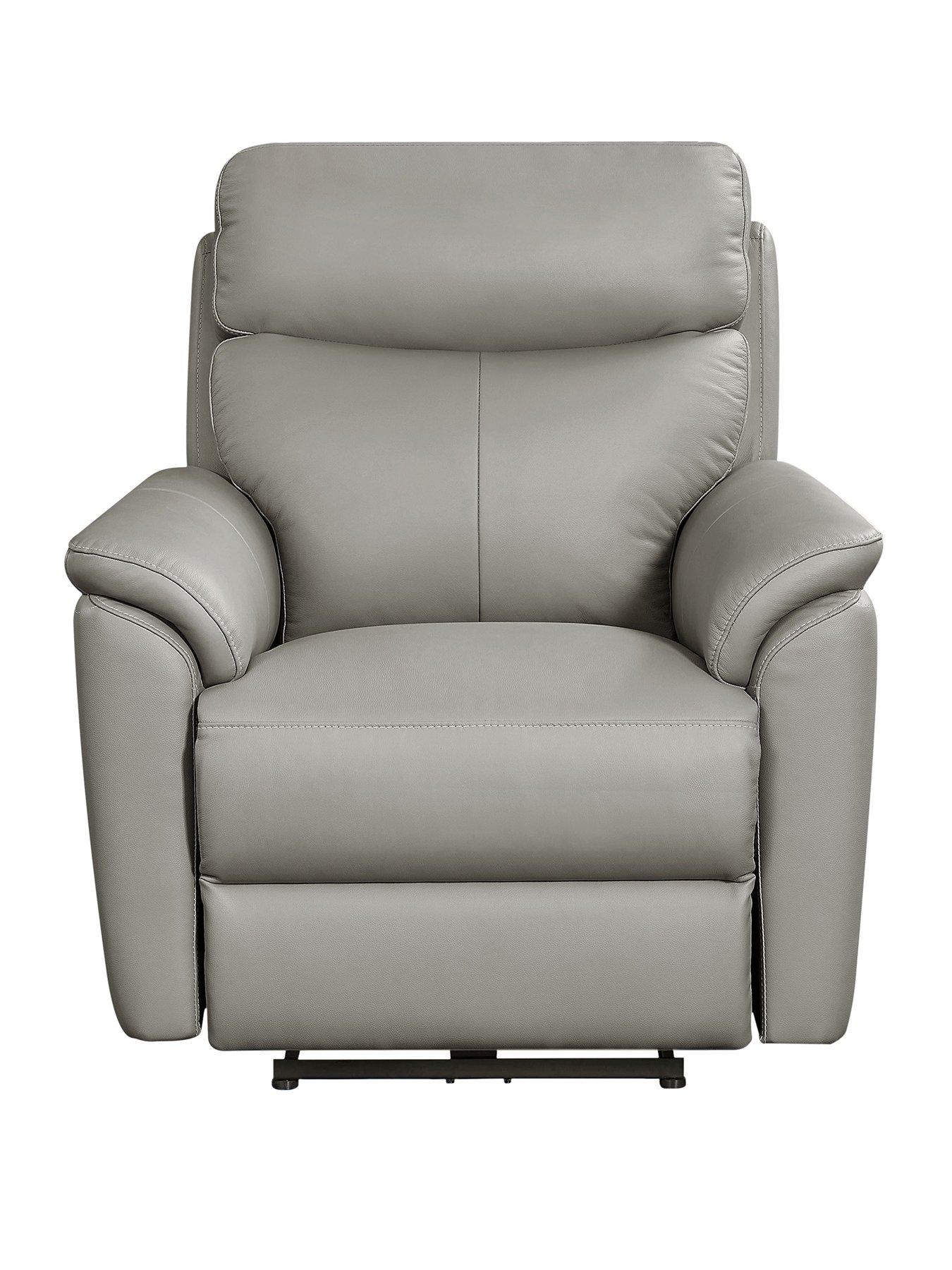 very-home-carson-real-leatherfaux-leather-power-recliner-armchair