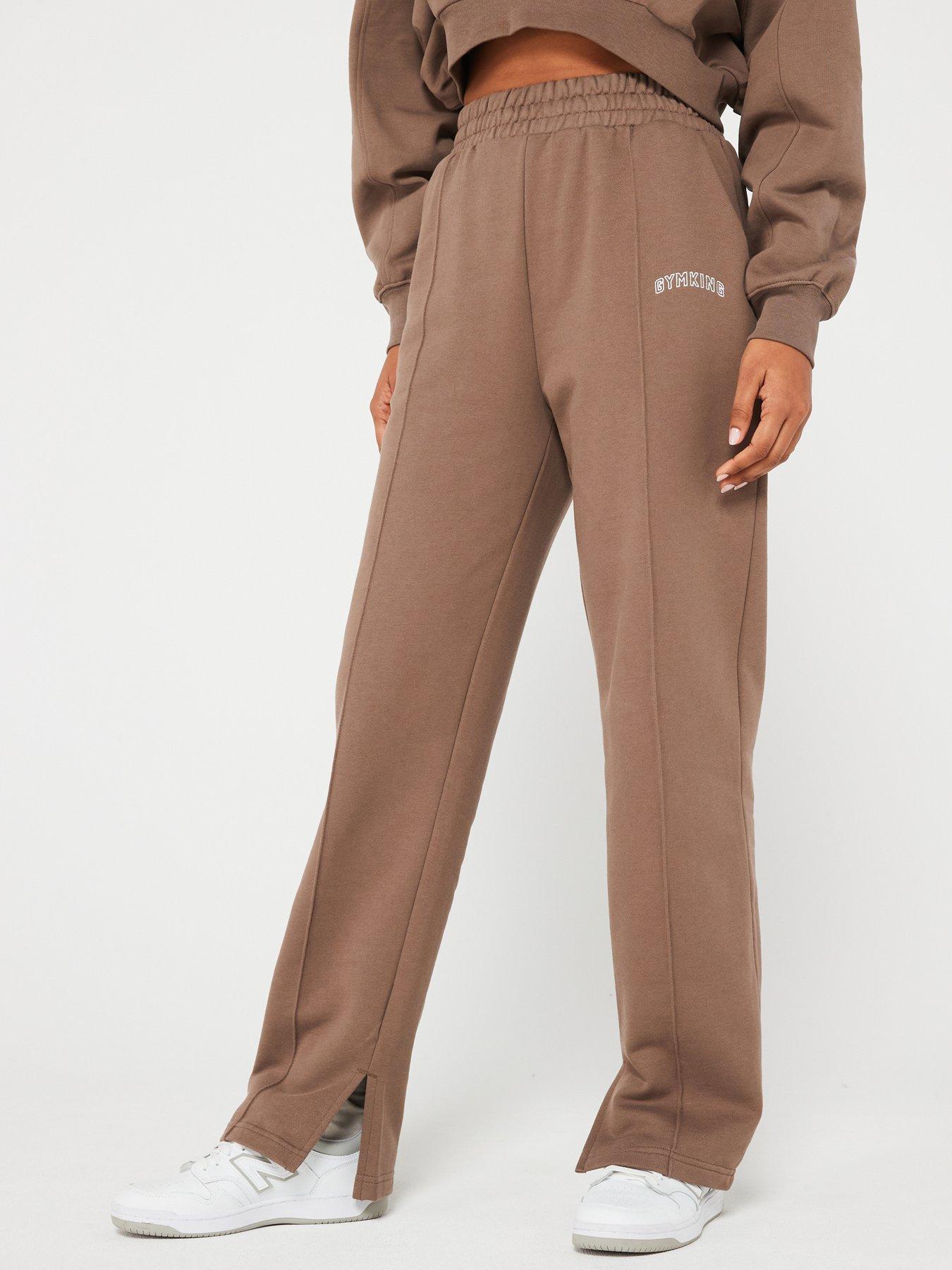 gym-king-womens-refresh-straight-leg-jogger-brown