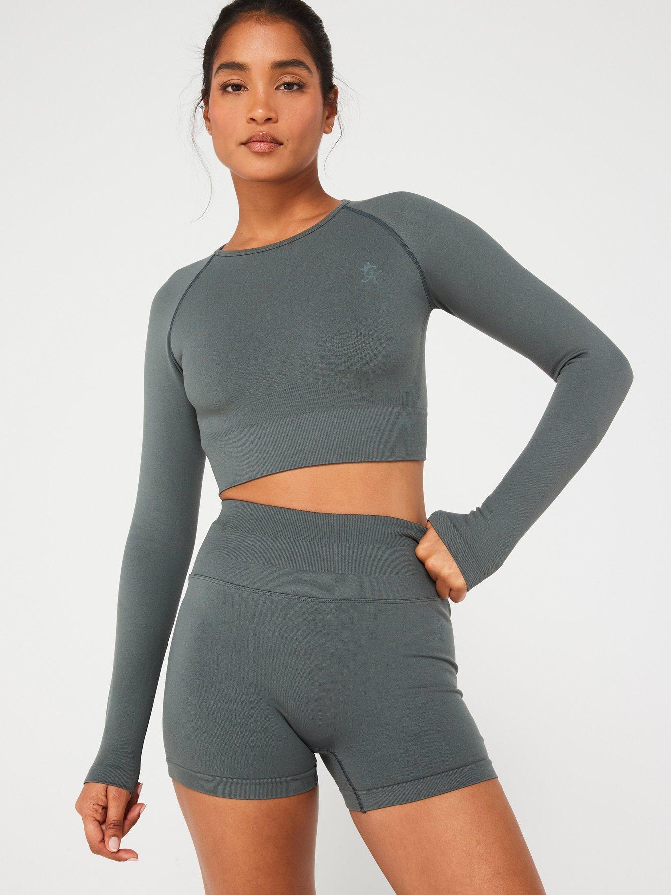 gym-king-womens-sculpt-seamless-ls-top-green