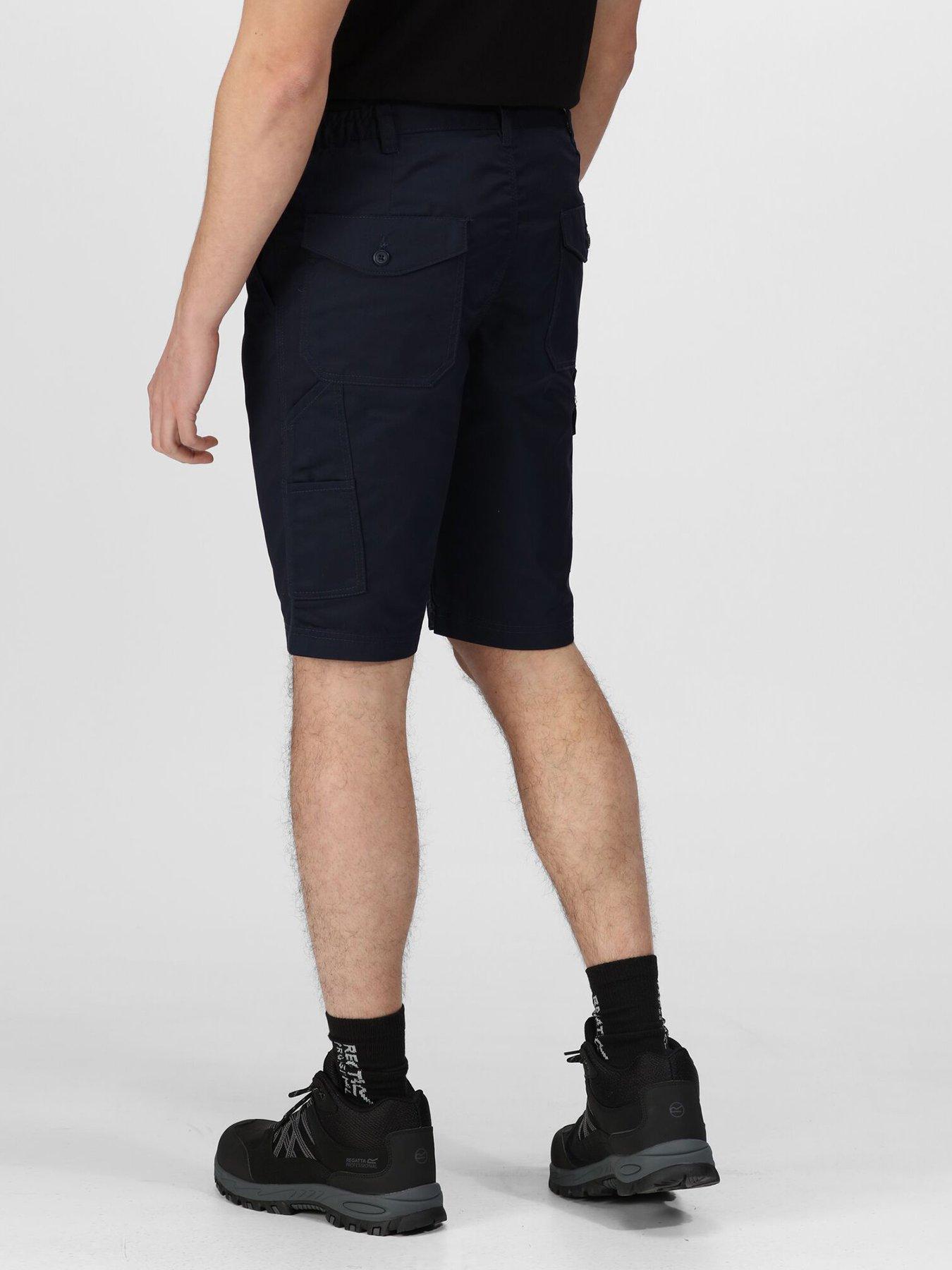 regatta-regatta-professional-workwear-pro-cargo-short-navystillFront