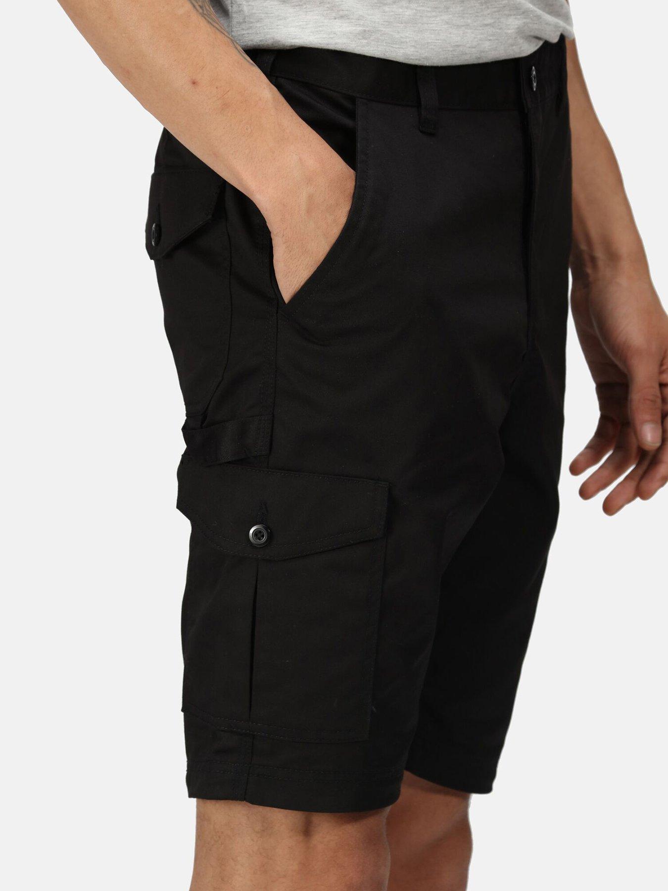 regatta-regatta-professional-workwear-pro-cargo-short-blackoutfit