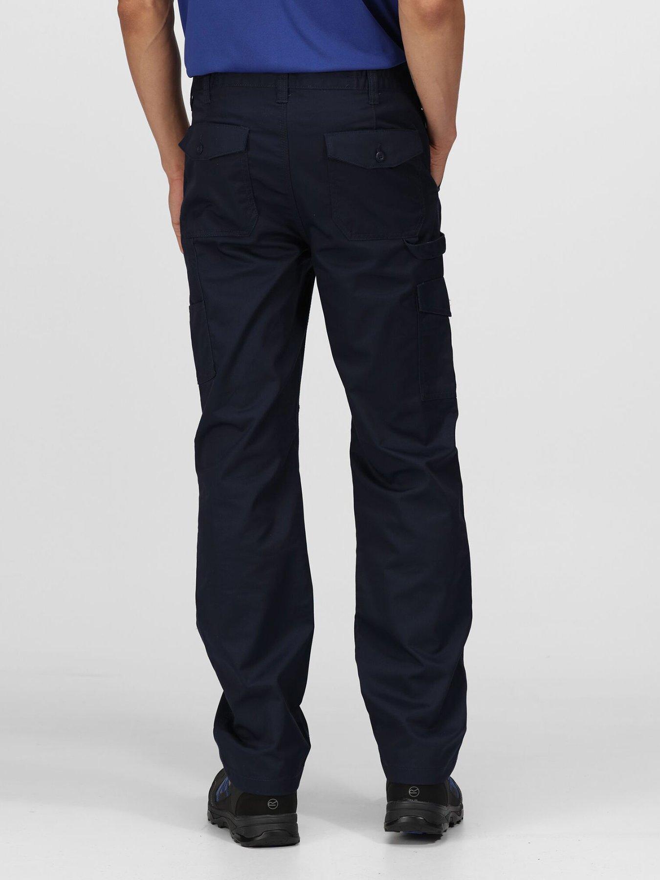 regatta-regatta-professional-workwear-pro-cargo-trousers-navystillFront