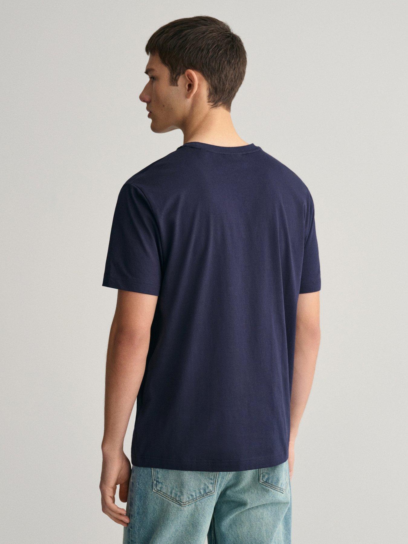 gant-gant-regular-fit-linear-logo-t-shirt-navystillFront