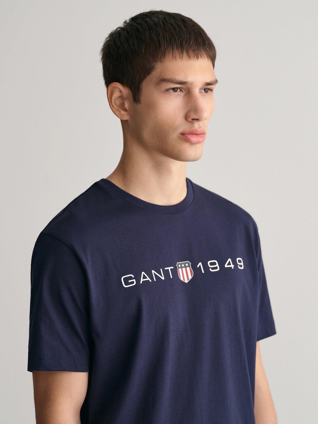 gant-gant-regular-fit-linear-logo-t-shirt-navyoutfit