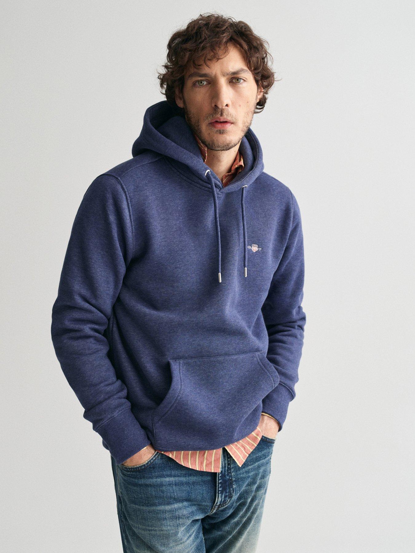 gant-gant-regular-fit-shield-hoodie-blue