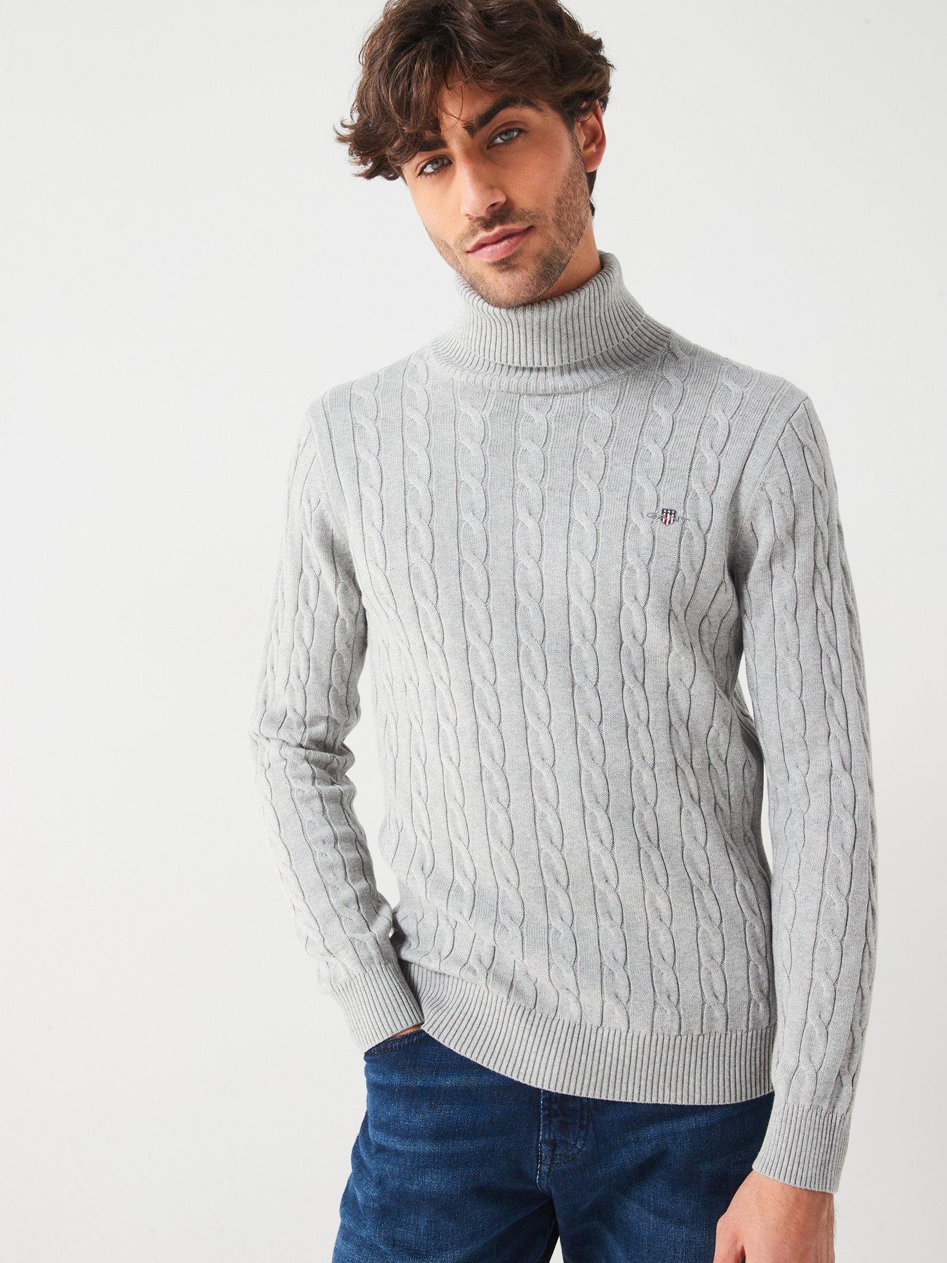 gant-gant-cotton-cable-turtle-neck-knitted-jumper-greyoutfit