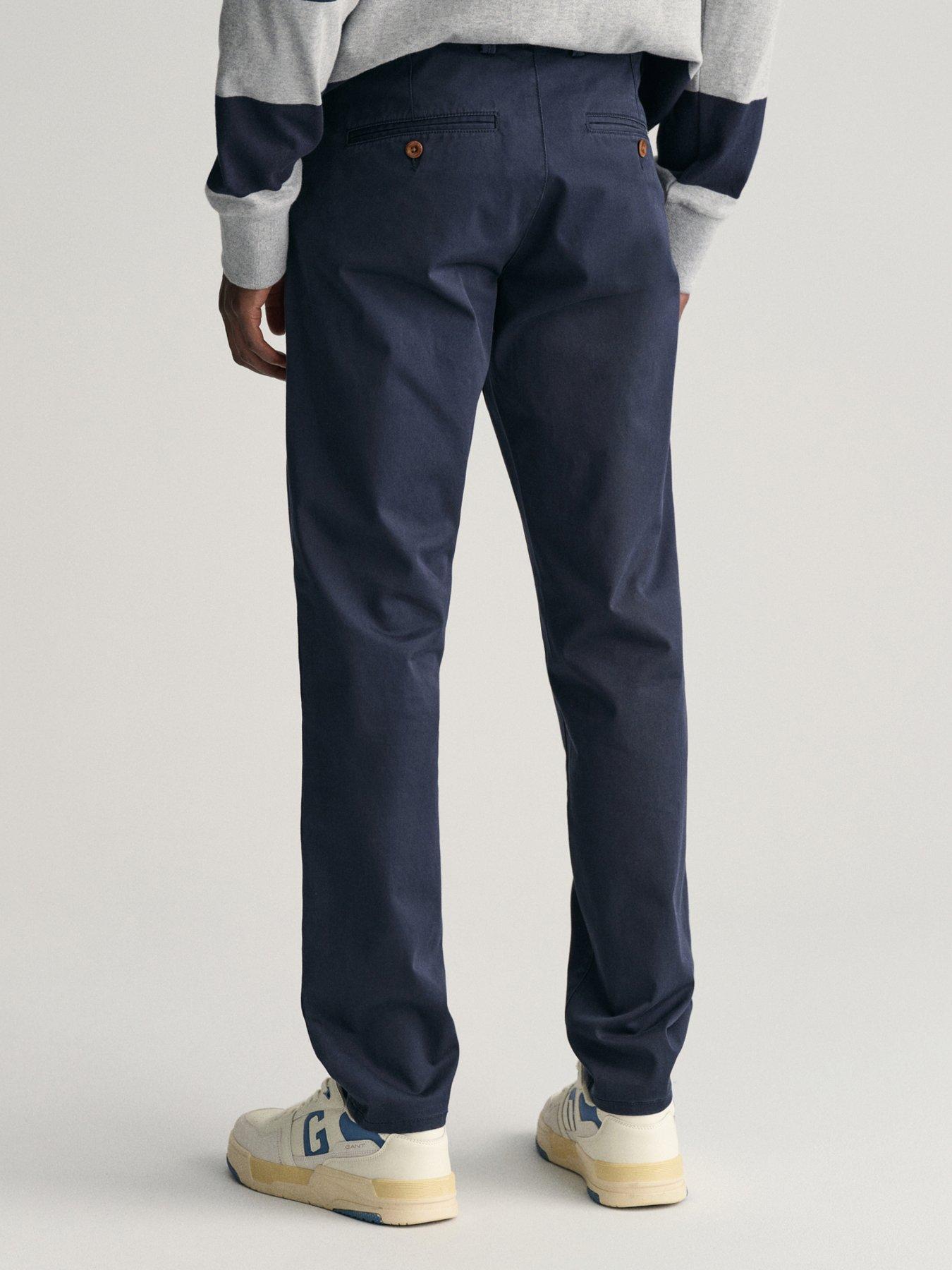 gant-gant-slim-twill-chinos-bluestillFront