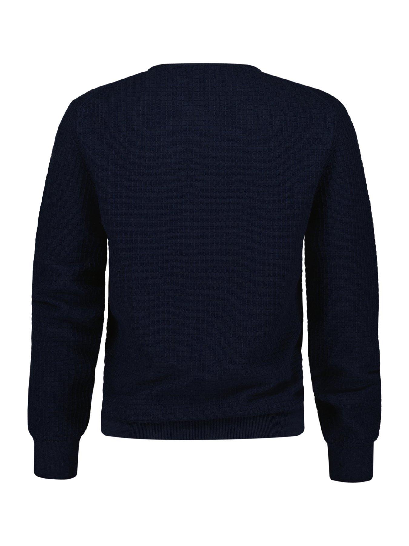 gant-cotton-textured-knitted-jumper-navystillFront