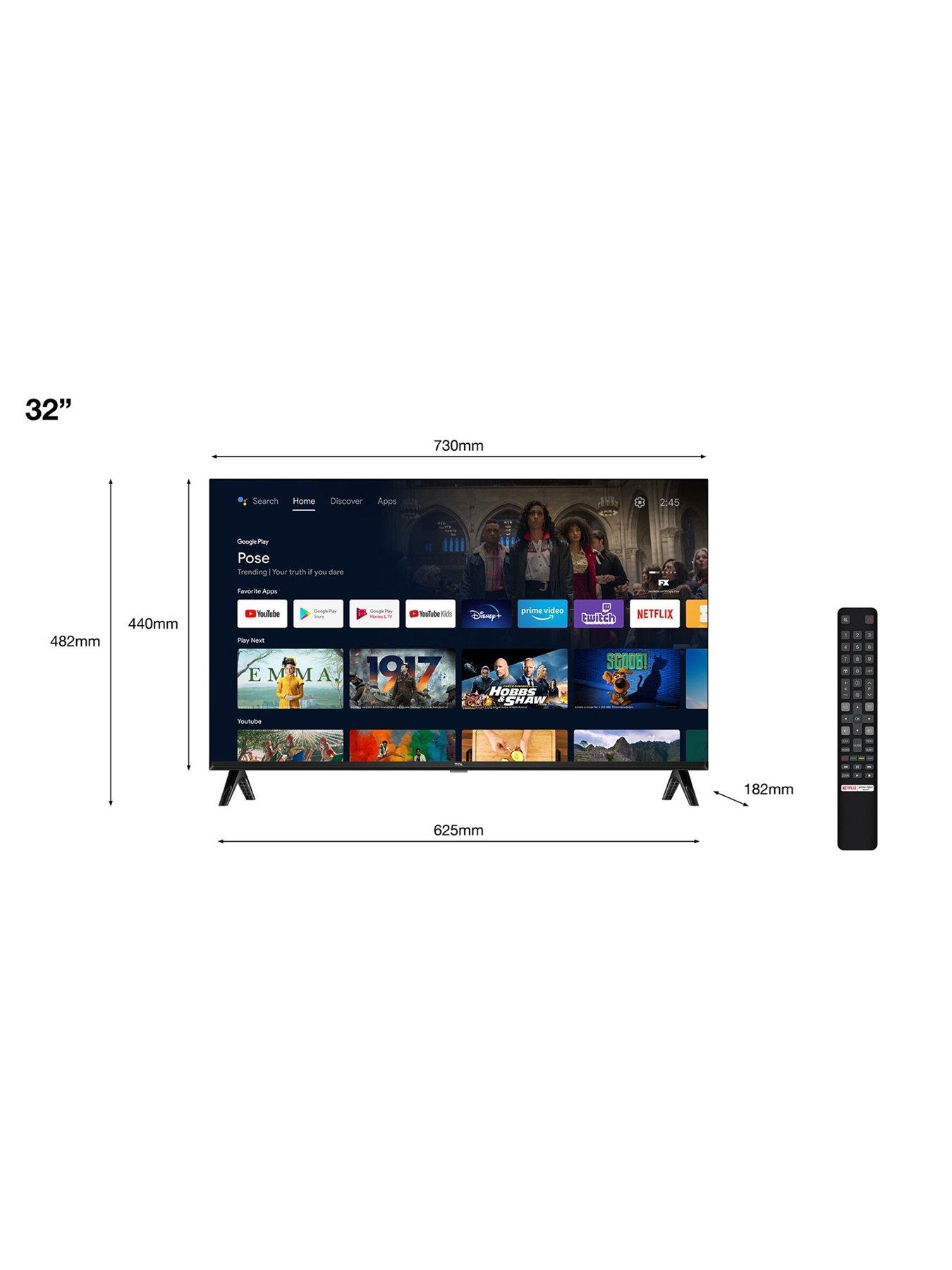 Image 5 of 7 of TCL 32S5400AFK, 32 inch, Full HD Smart Android TV with Google Assistant