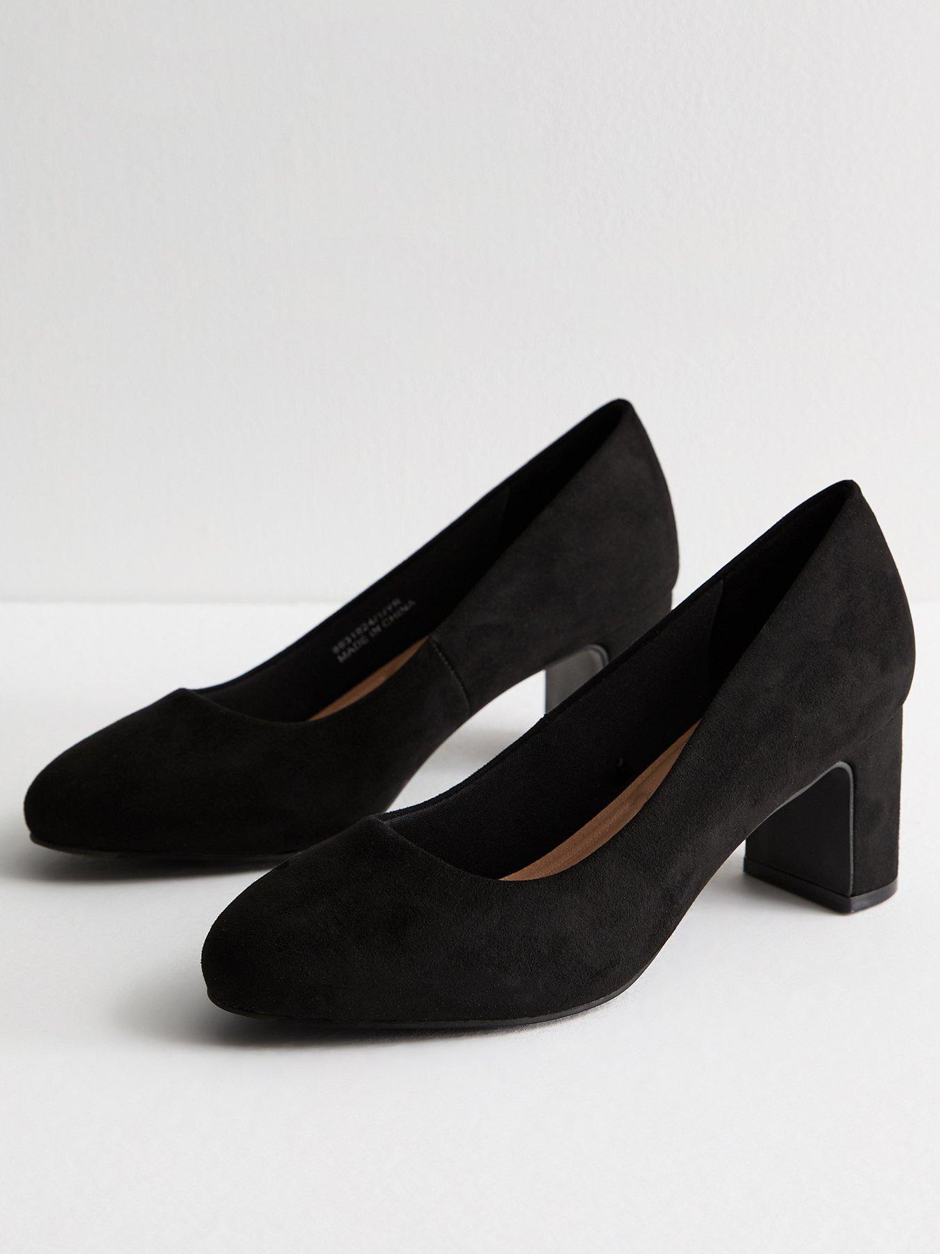 new-look-extra-wide-fit-black-suedette-block-heel-court-shoesstillFront