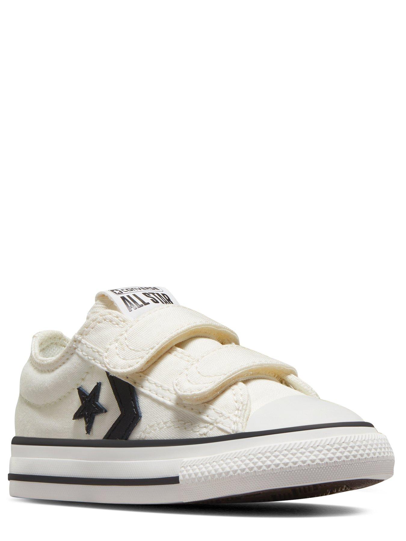 Converse Infant Star Player 76 Ox Trainers White black Very Ireland