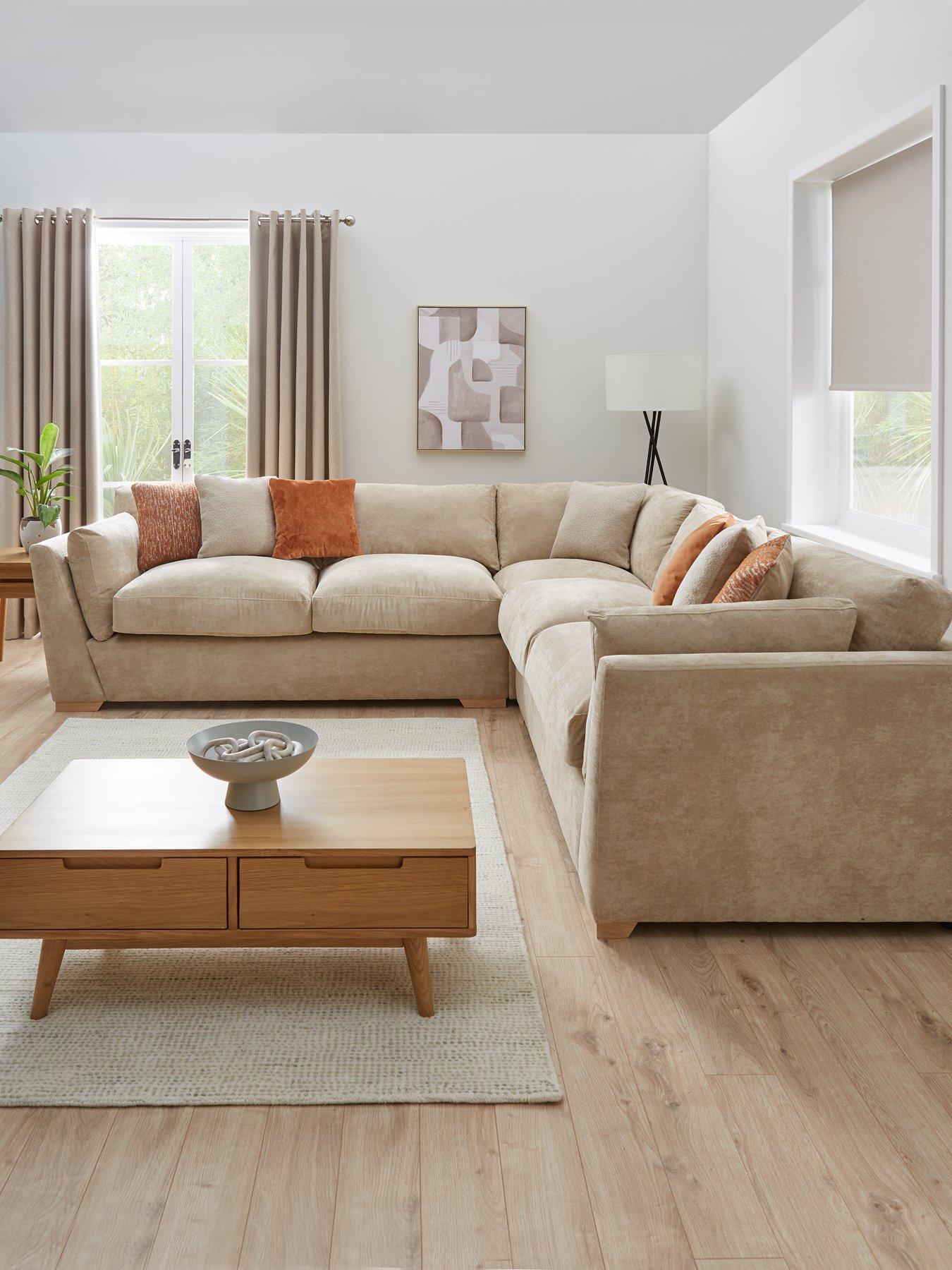 The Very Collection Lexington Fabric Corner Group - Made to Order in the UK - FSC® Certified